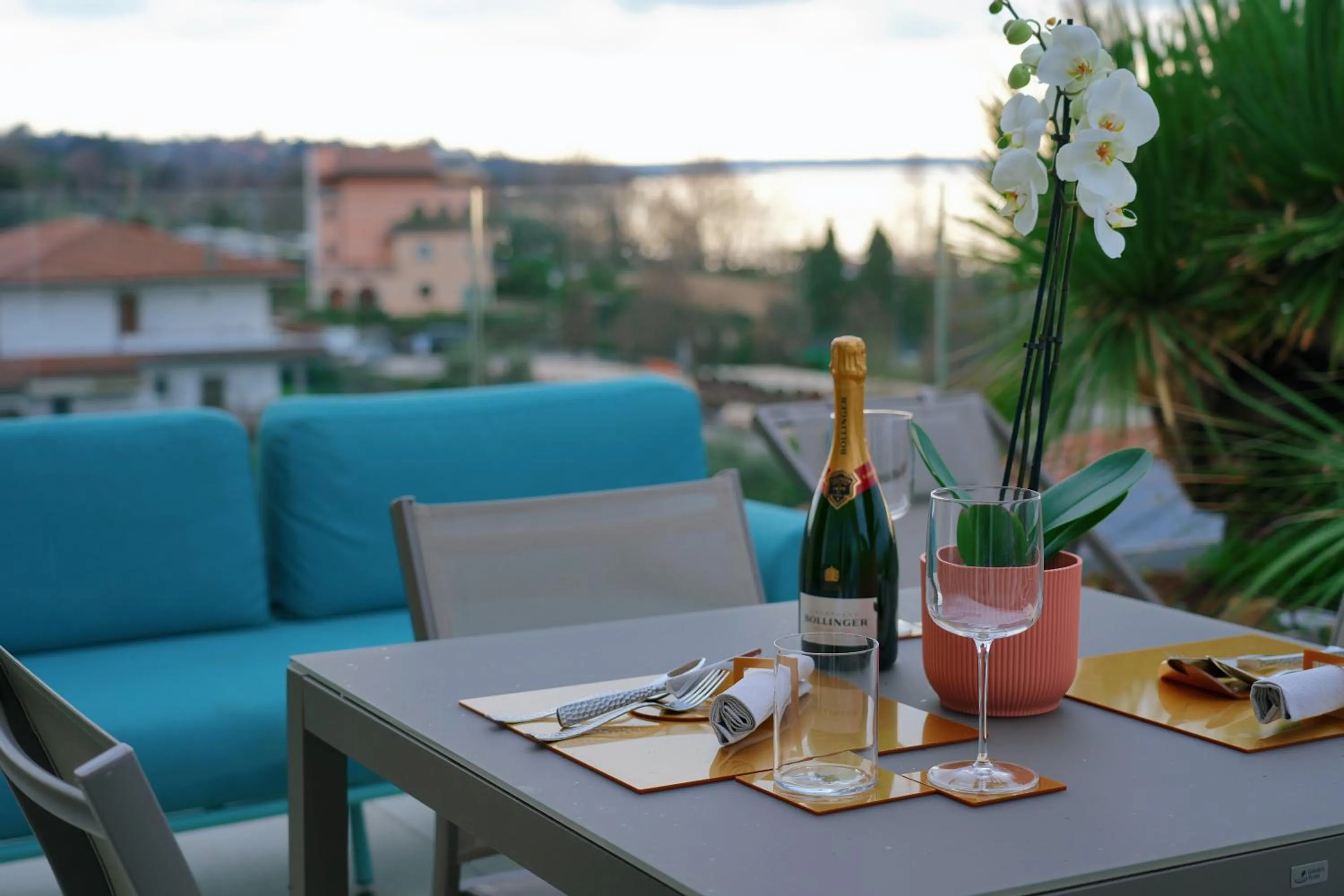 Balcony/Terrace in Palazzo della Scala Spa Hotel Suites & Apartments