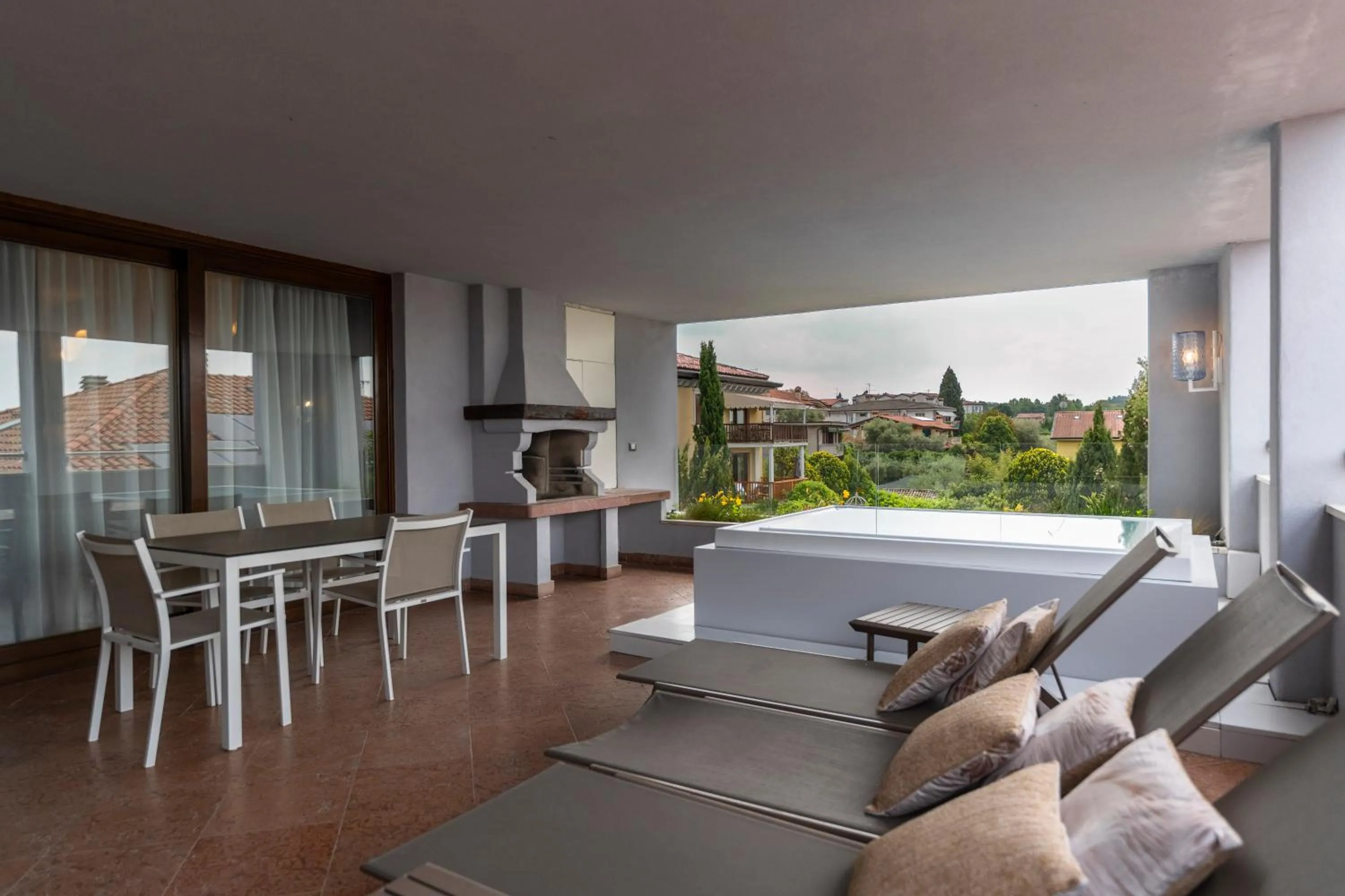 Balcony/Terrace in Palazzo della Scala Spa Hotel Suites & Apartments