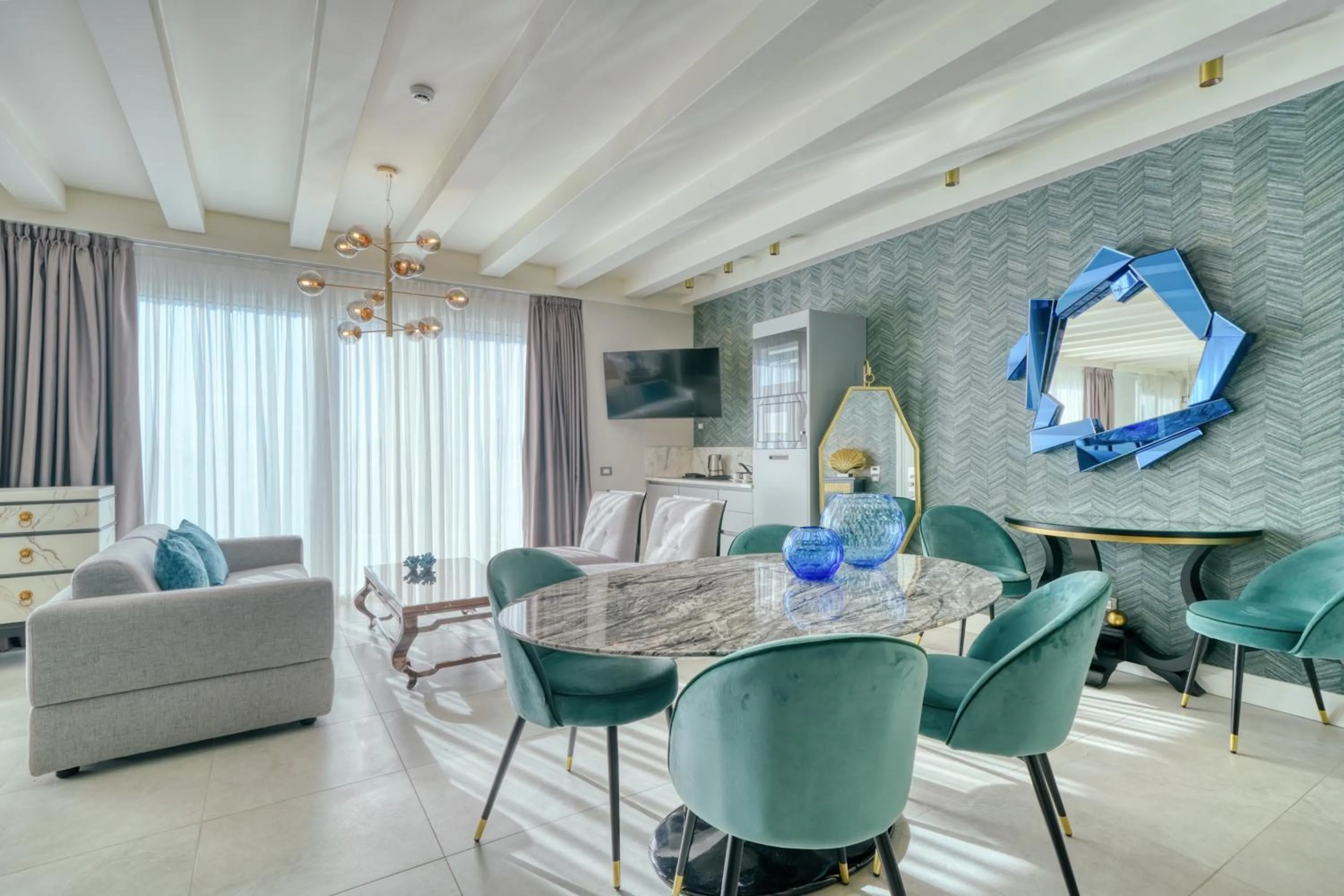 Living room in Palazzo della Scala Spa Hotel Suites & Apartments