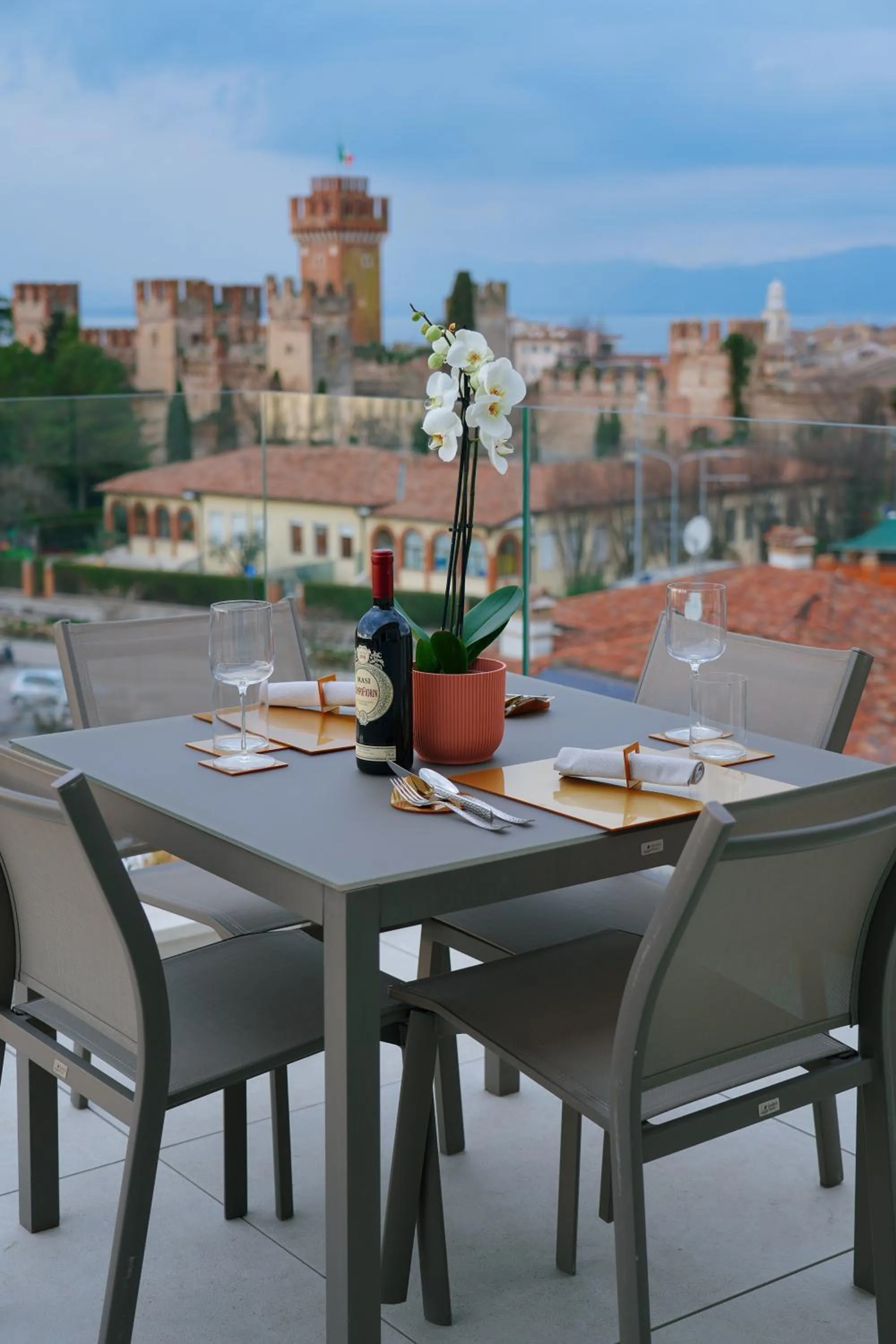 Balcony/Terrace in Palazzo della Scala Spa Hotel Suites & Apartments