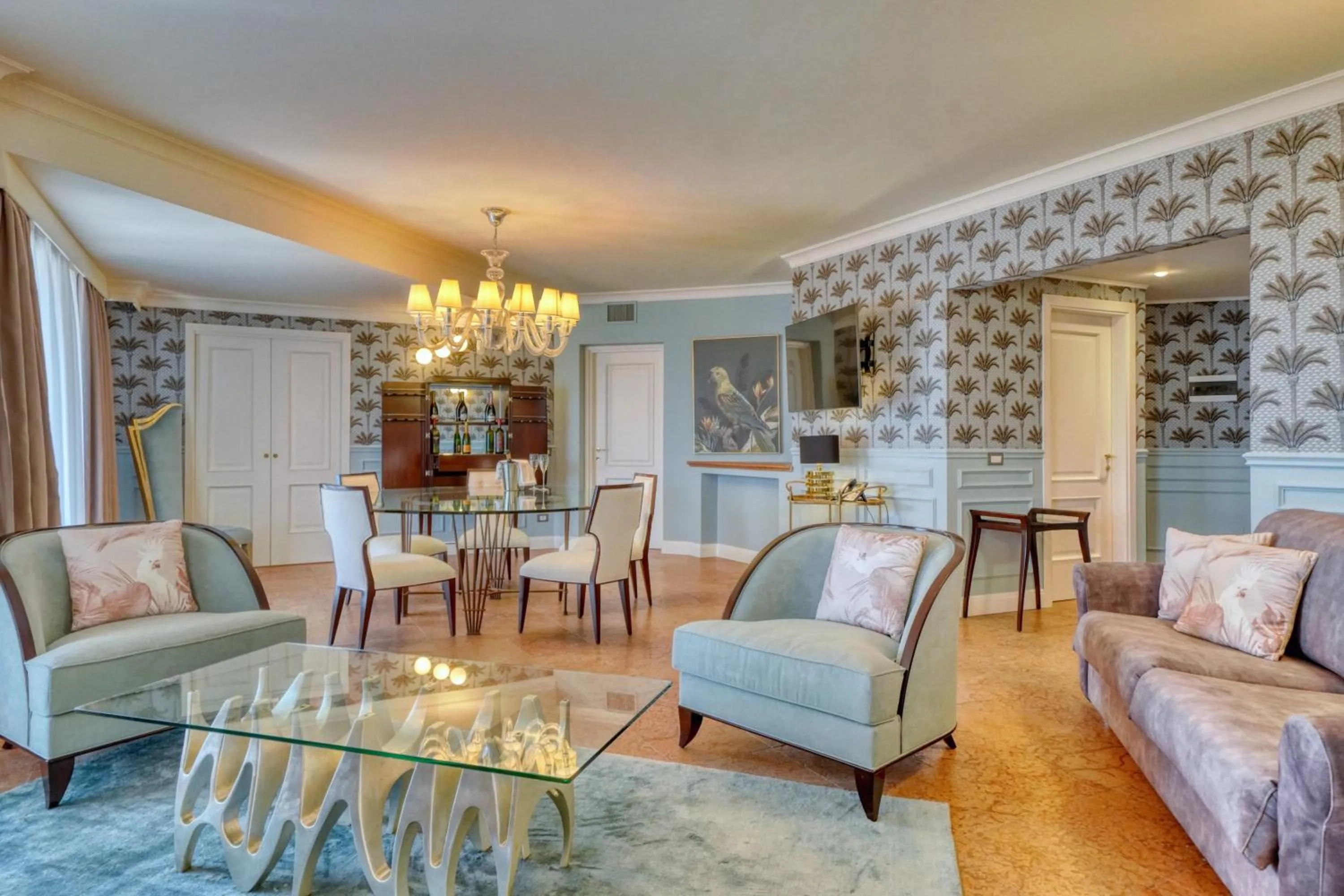 Living room in Palazzo della Scala Spa Hotel Suites & Apartments