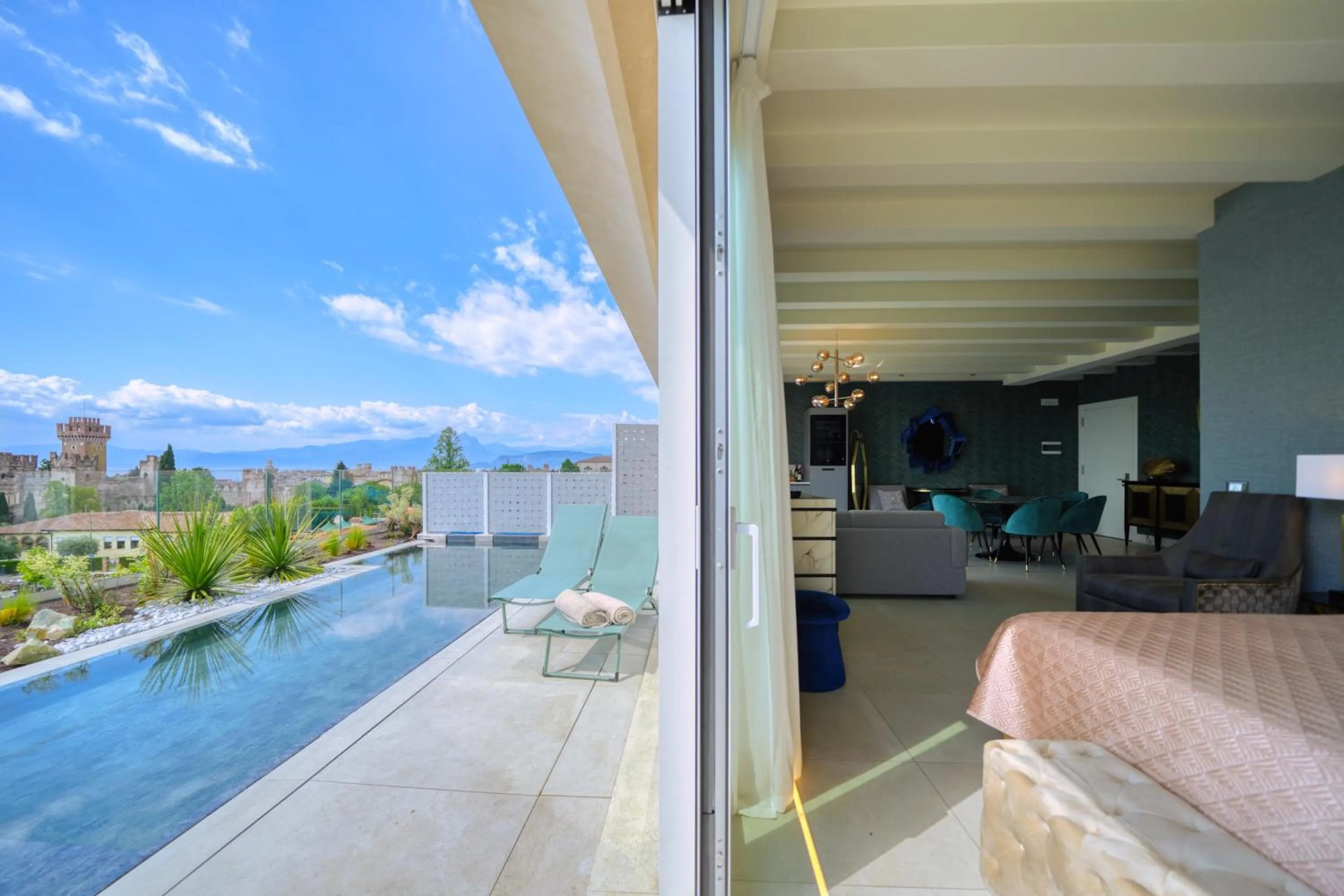 Balcony/Terrace in Palazzo della Scala Spa Hotel Suites & Apartments