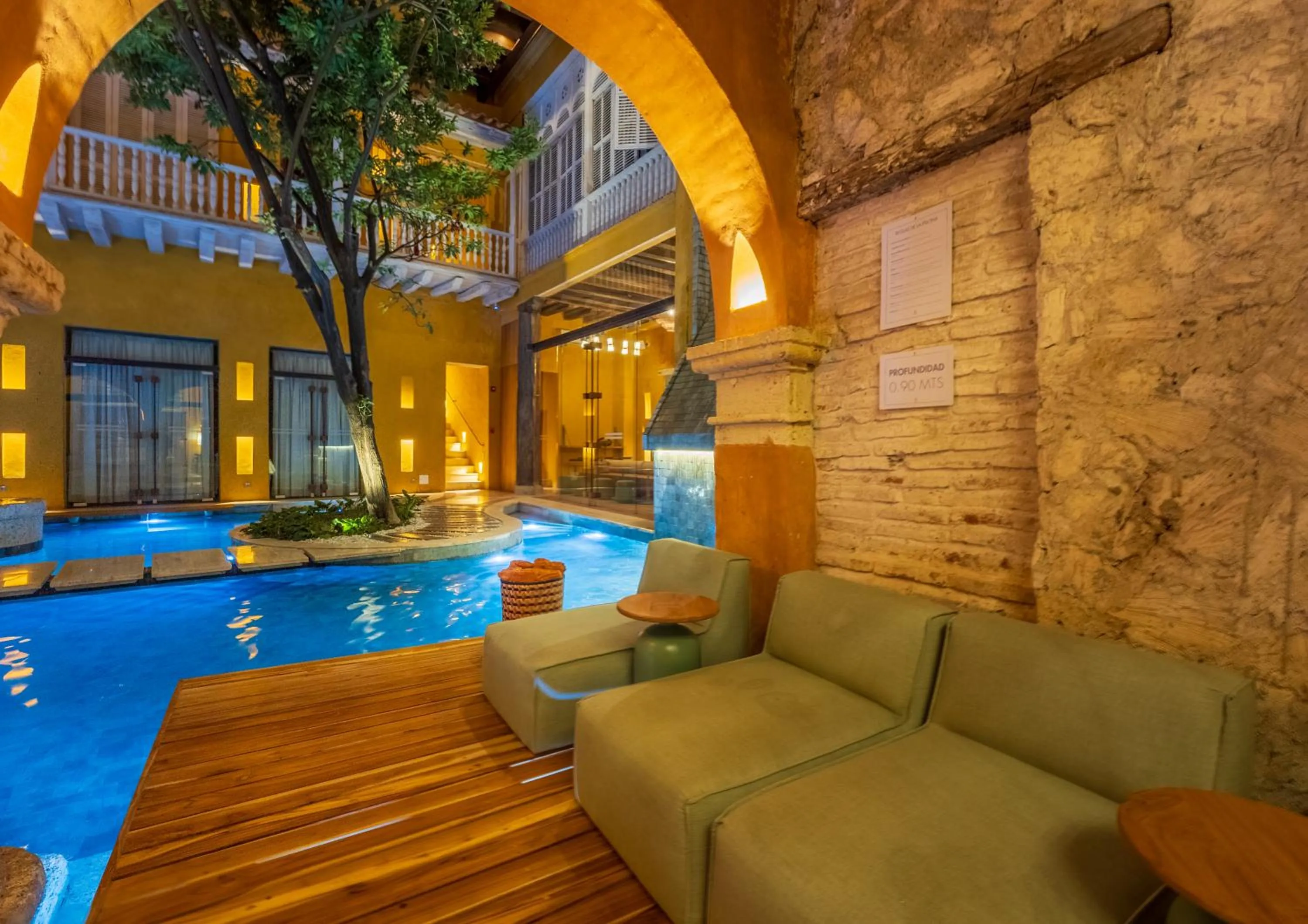 Living room in Casa Carolina Luxury Wellness Hotel