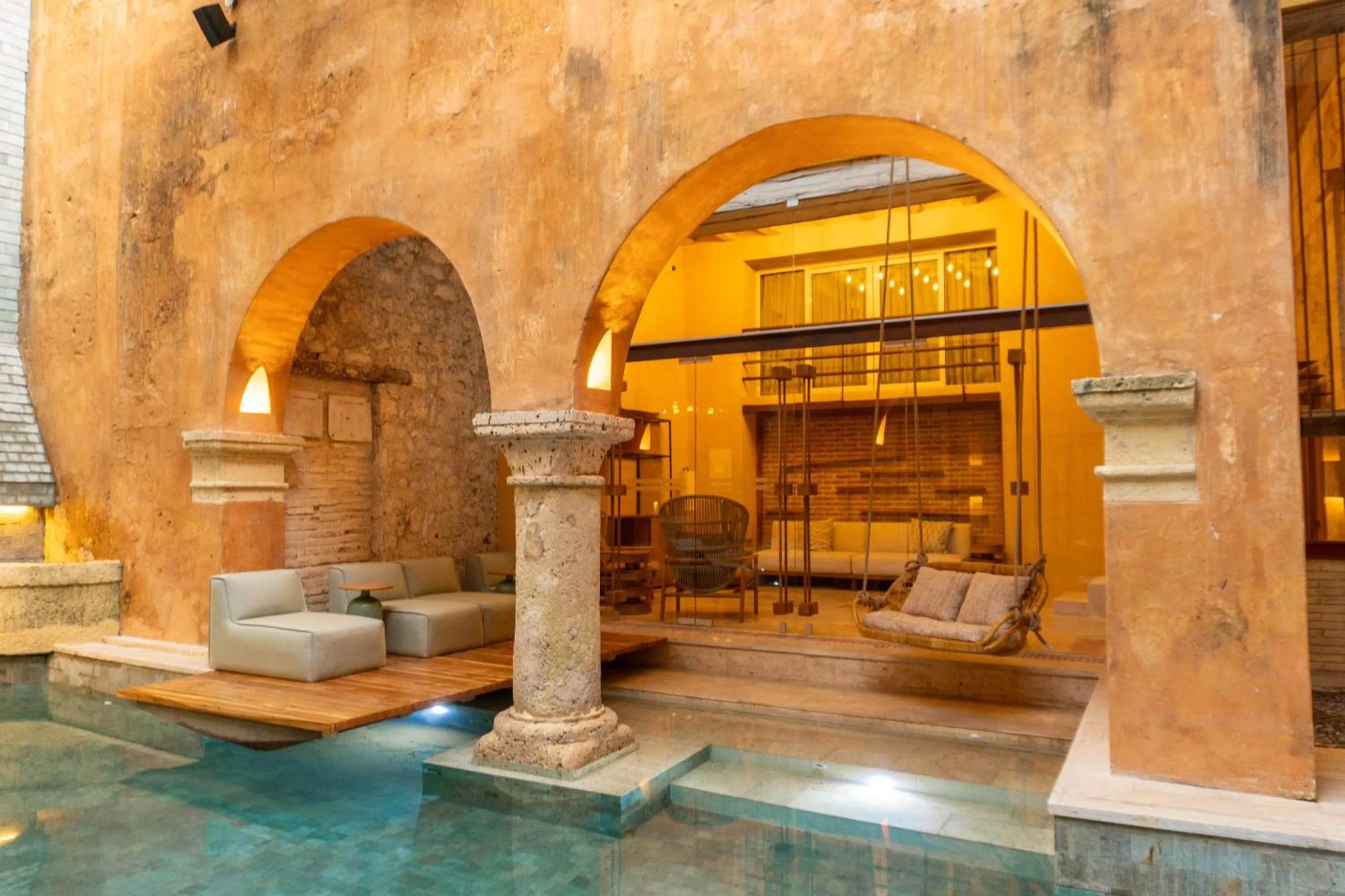 Living room in Casa Carolina Luxury Wellness Hotel