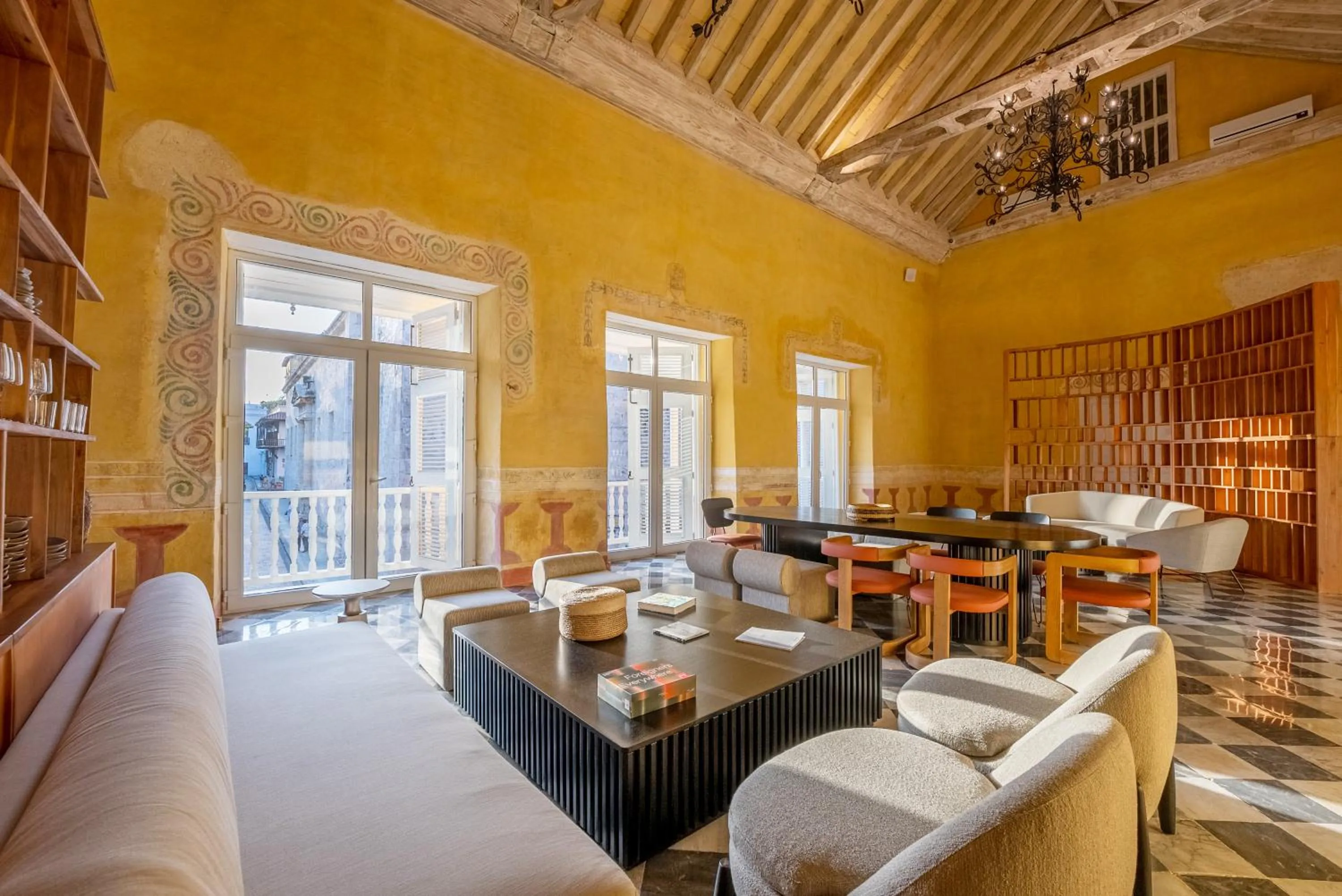 Living room in Casa Carolina Luxury Wellness Hotel