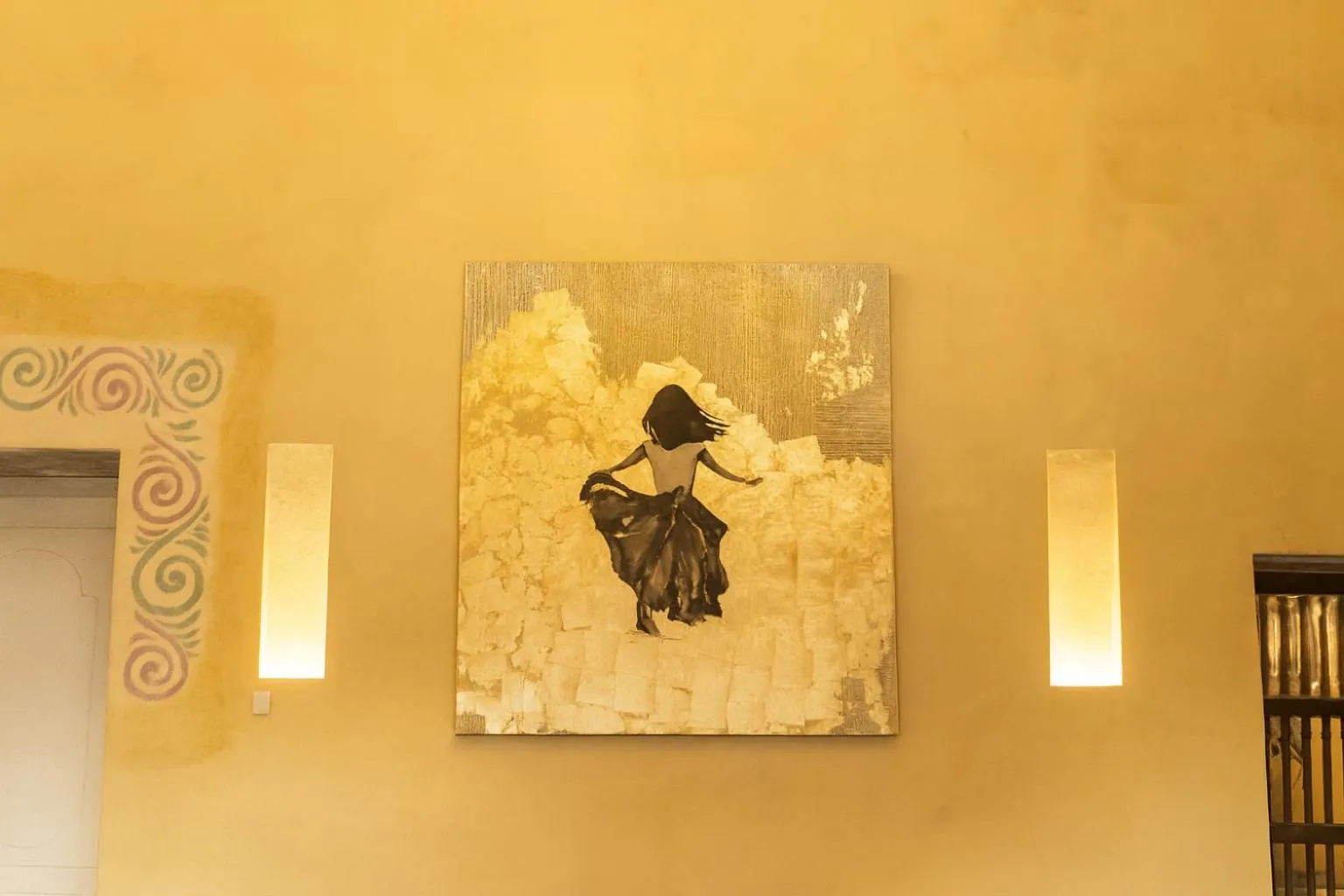 Decorative detail in Casa Carolina Luxury Wellness Hotel