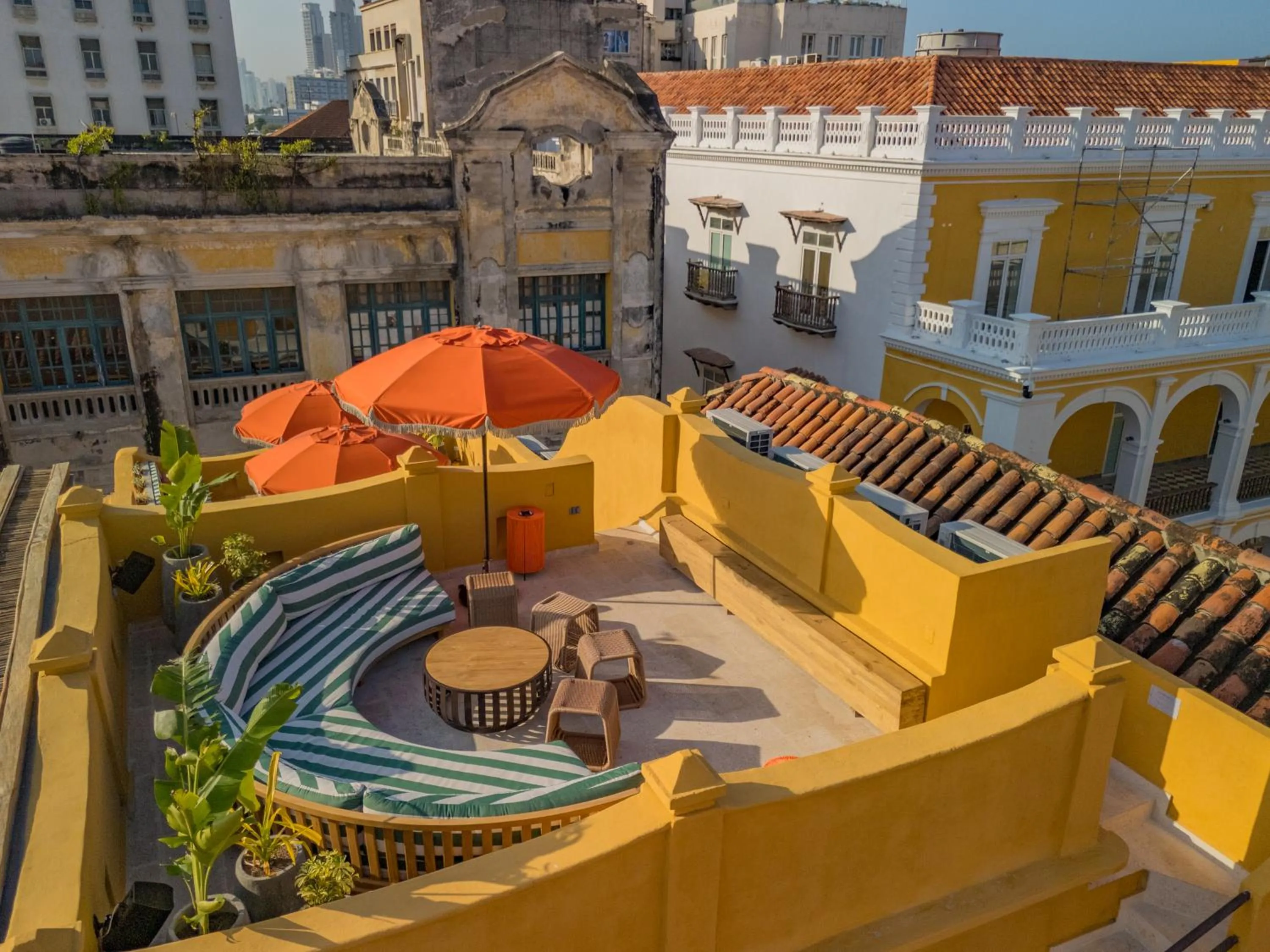 Bird's eye view in Casa Carolina Luxury Wellness Hotel