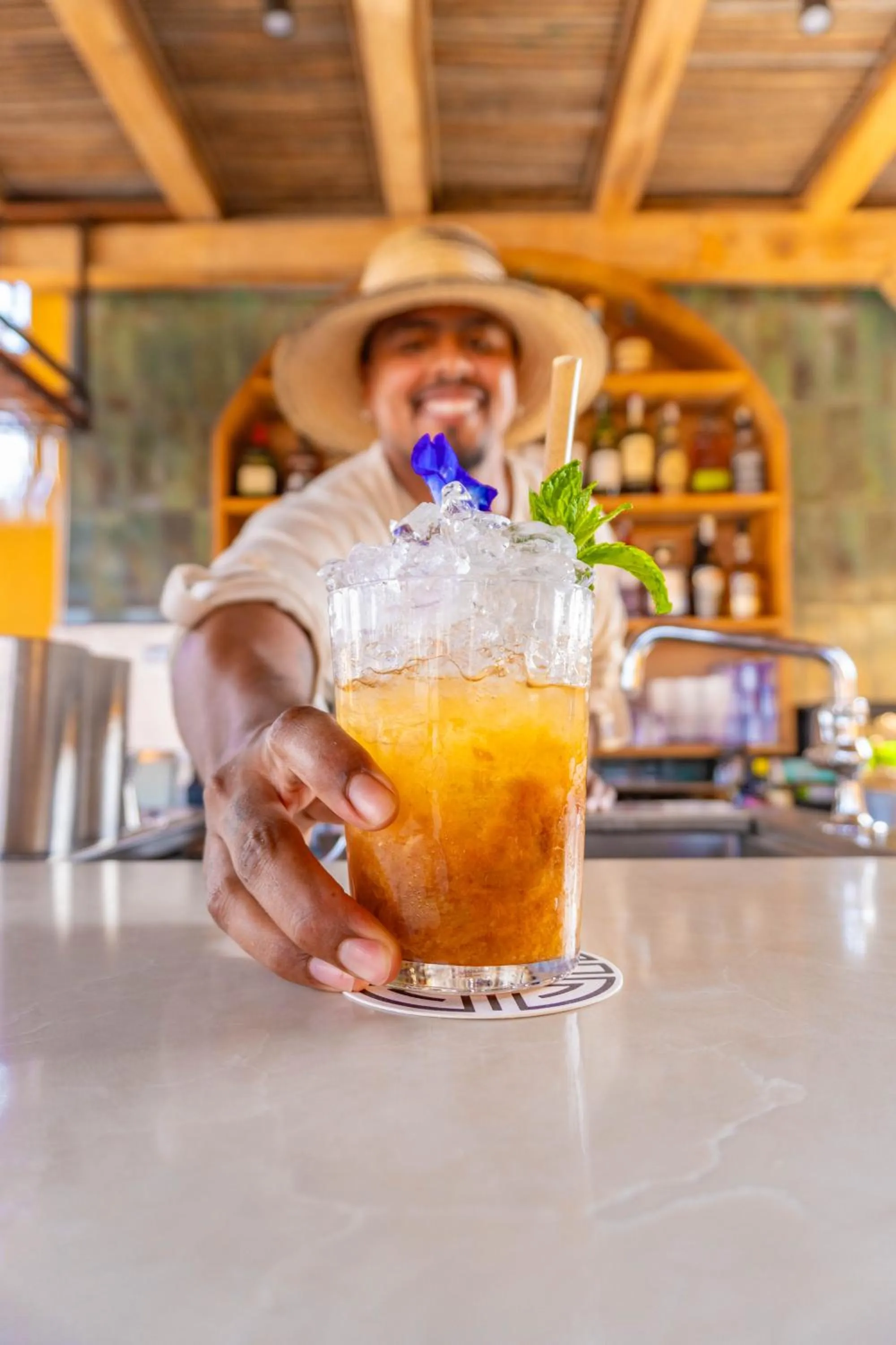 Drinks in Casa Carolina Luxury Wellness Hotel