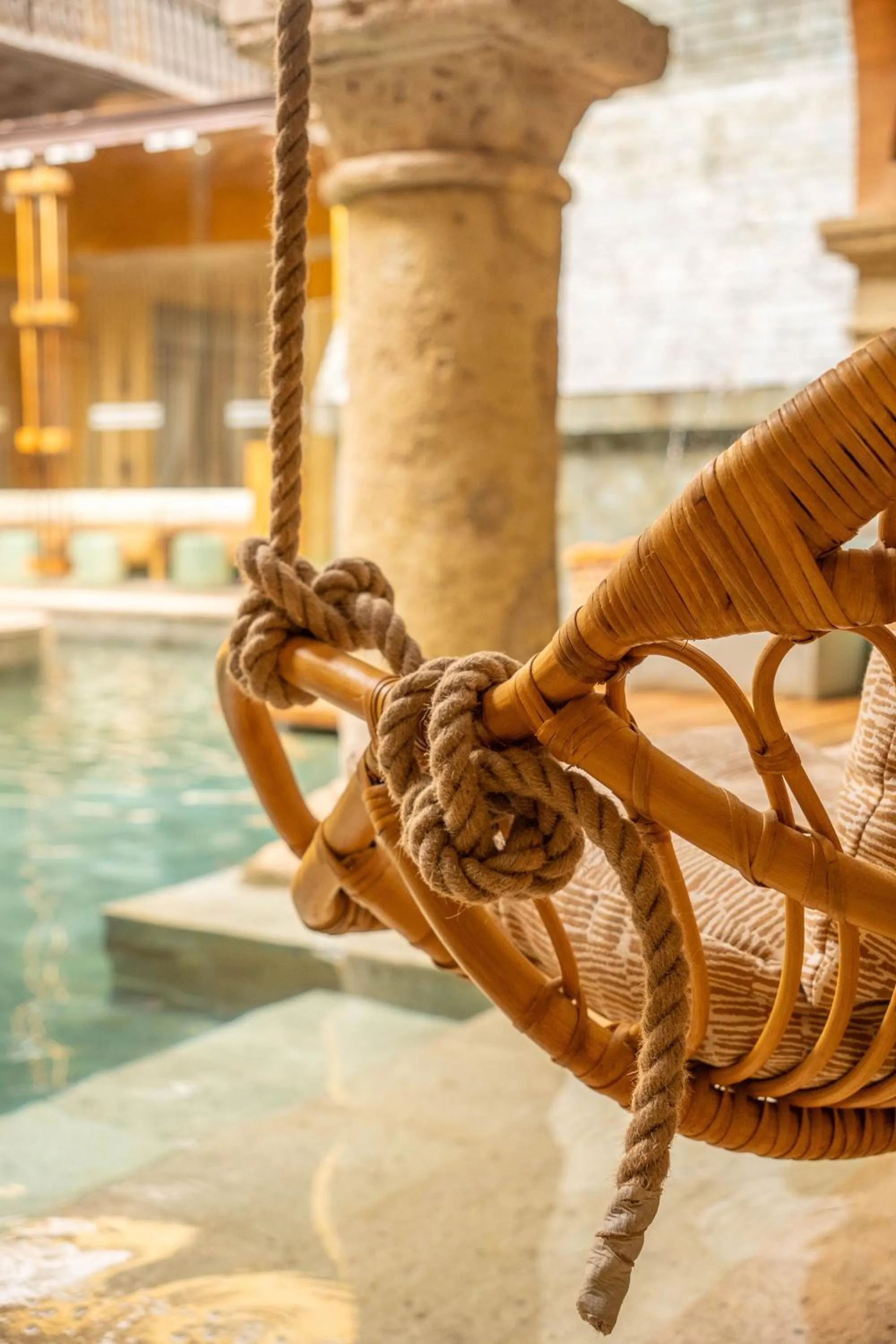 Pool view in Casa Carolina Luxury Wellness Hotel