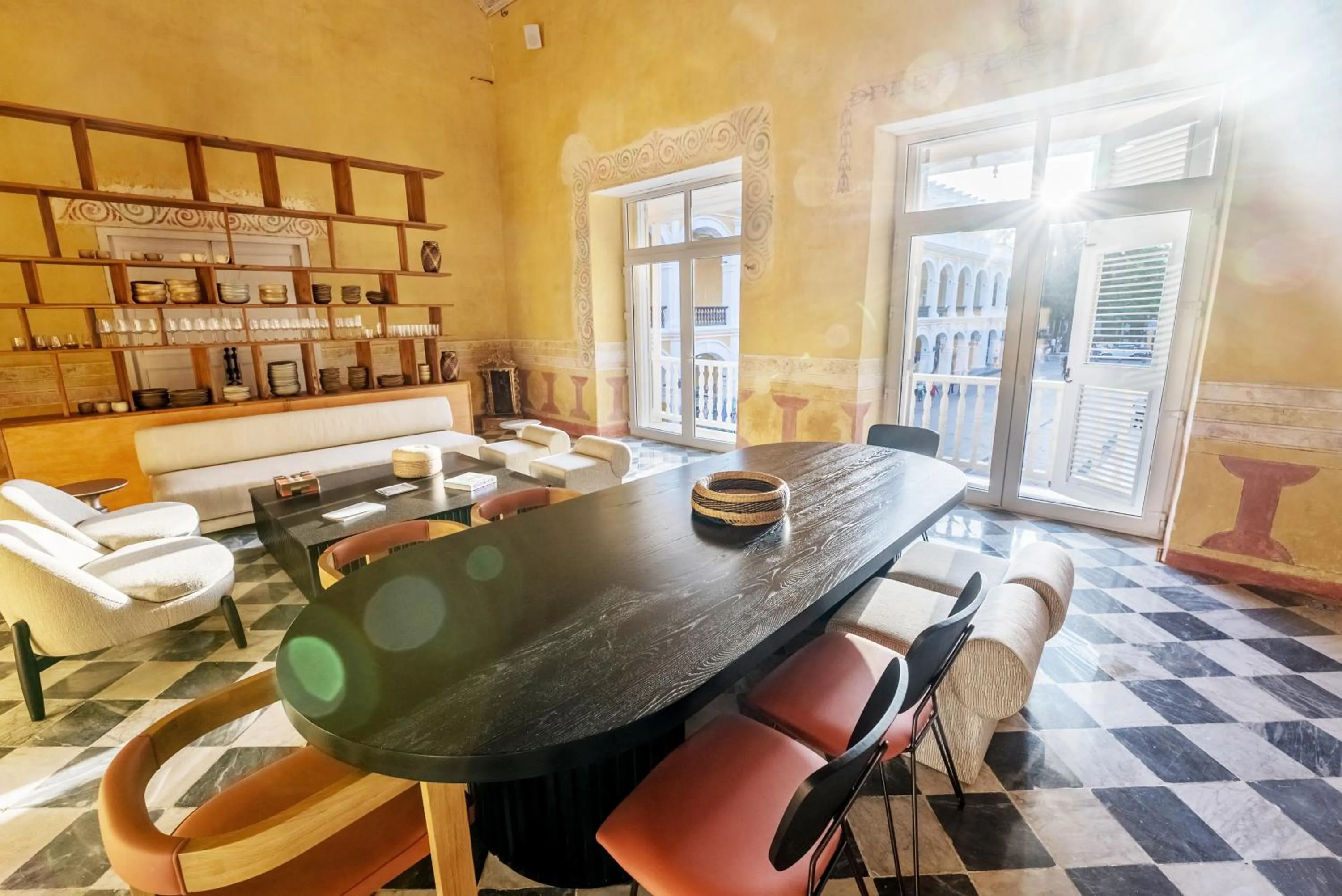 Living room in Casa Carolina Luxury Wellness Hotel