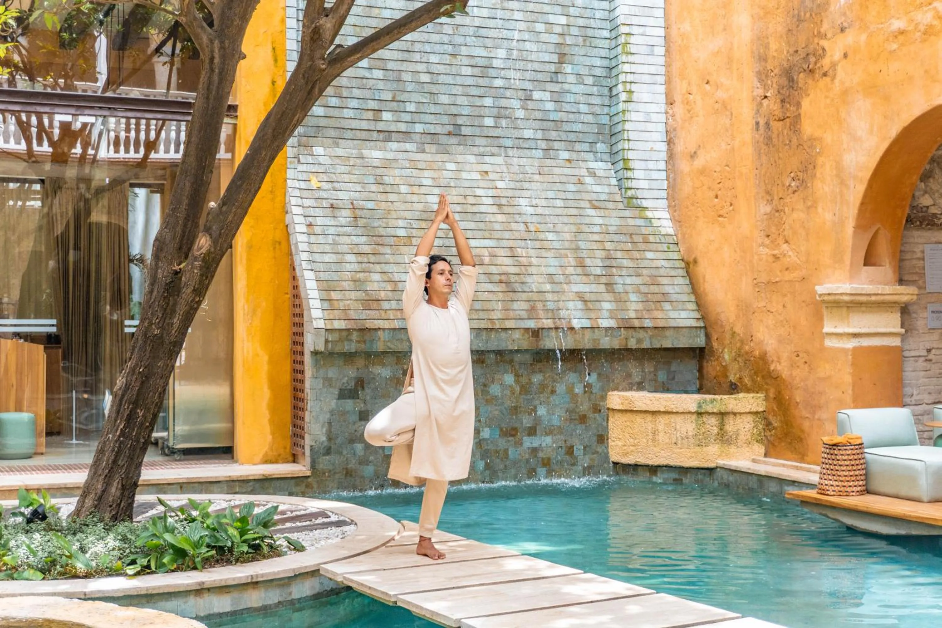 People in Casa Carolina Luxury Wellness Hotel