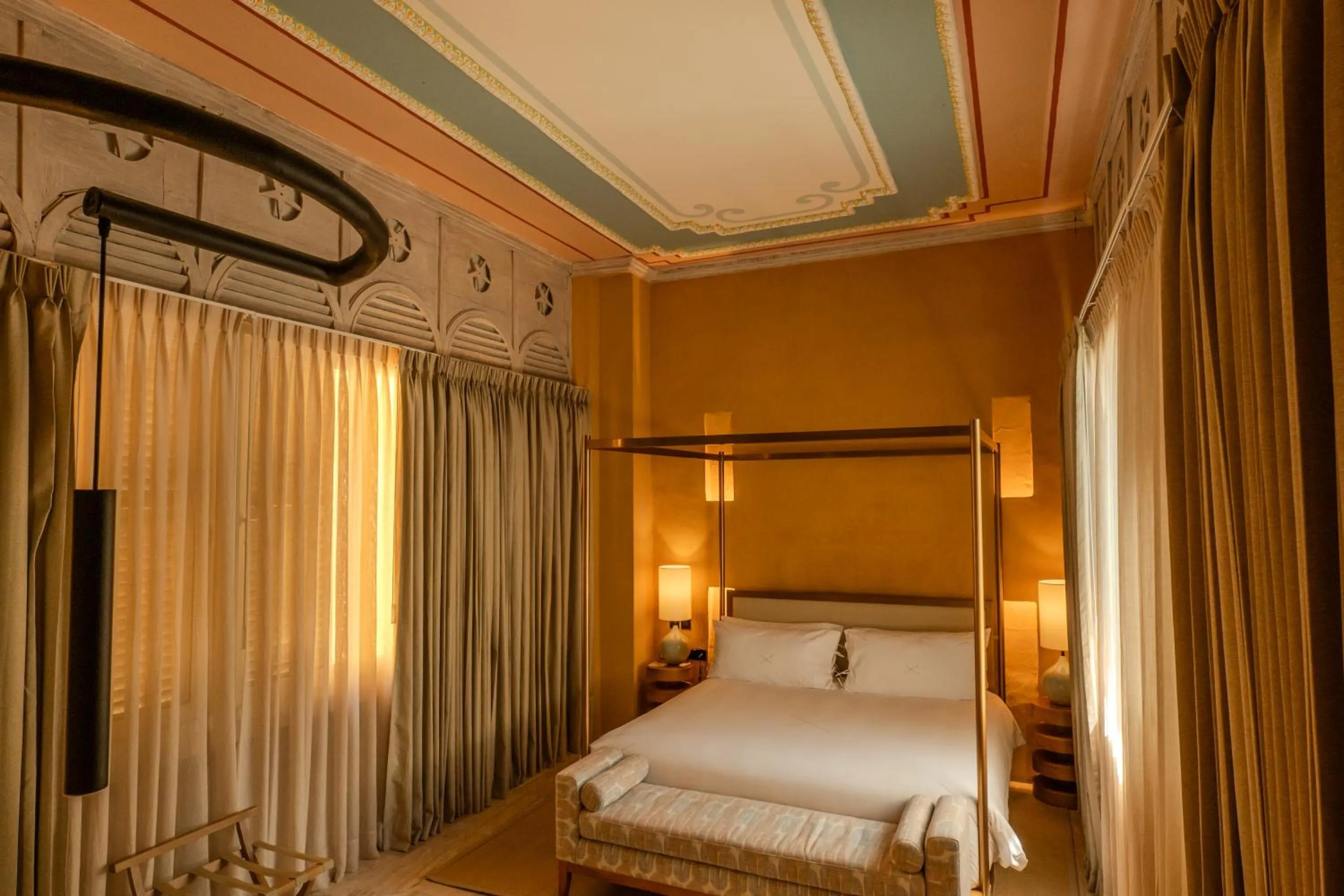 Bed in Casa Carolina Luxury Wellness Hotel