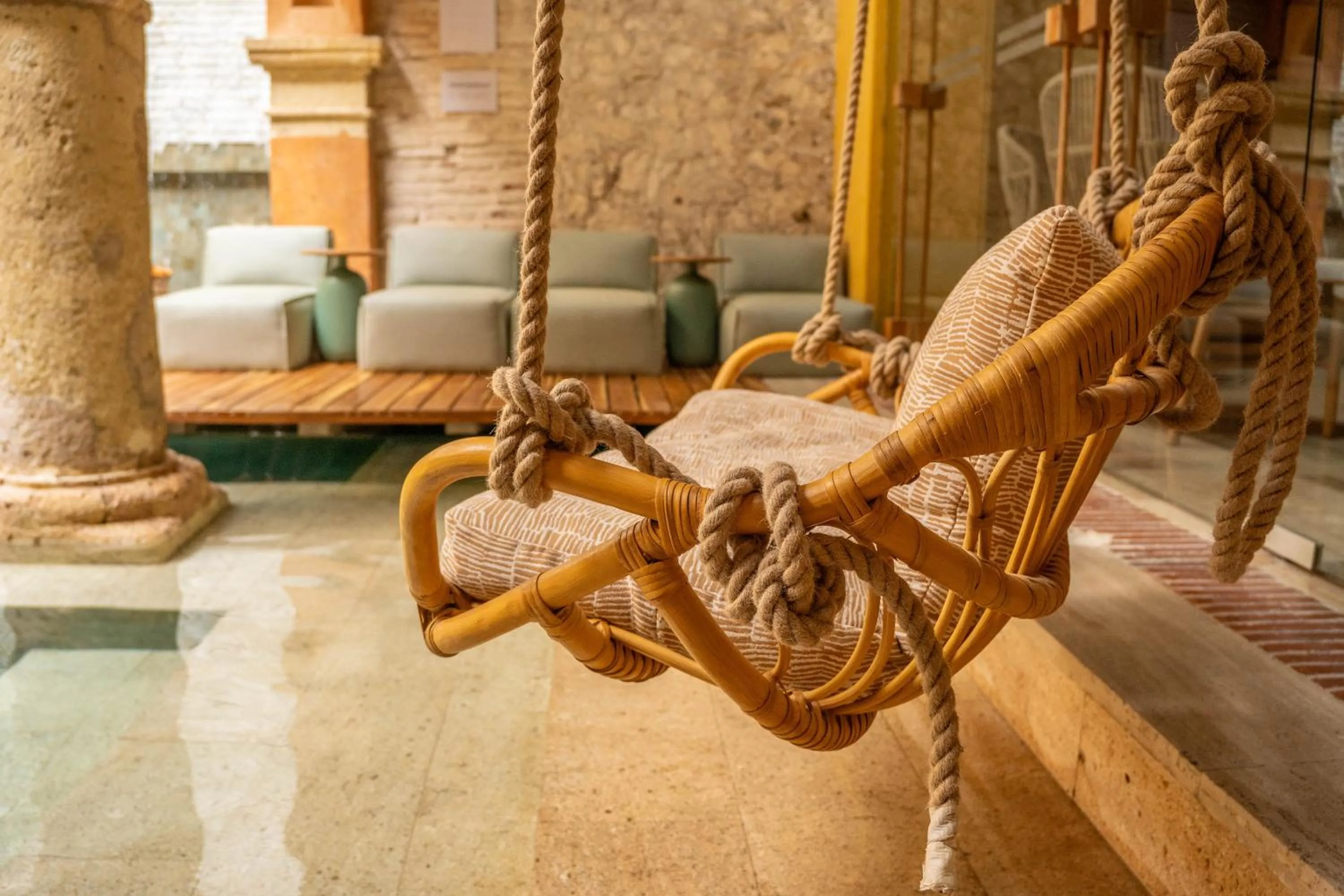 Living room in Casa Carolina Luxury Wellness Hotel