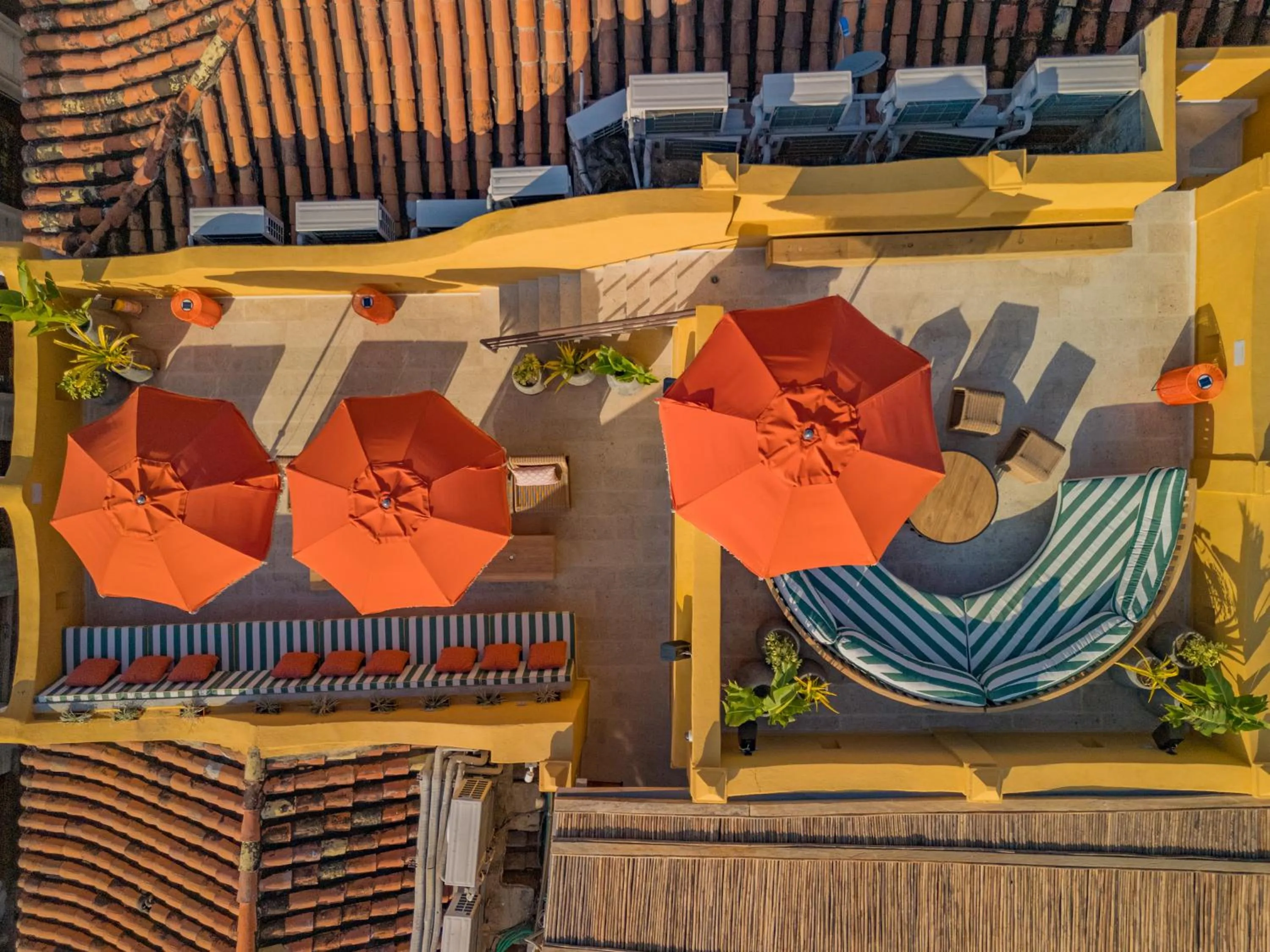 Bird's eye view in Casa Carolina Luxury Wellness Hotel