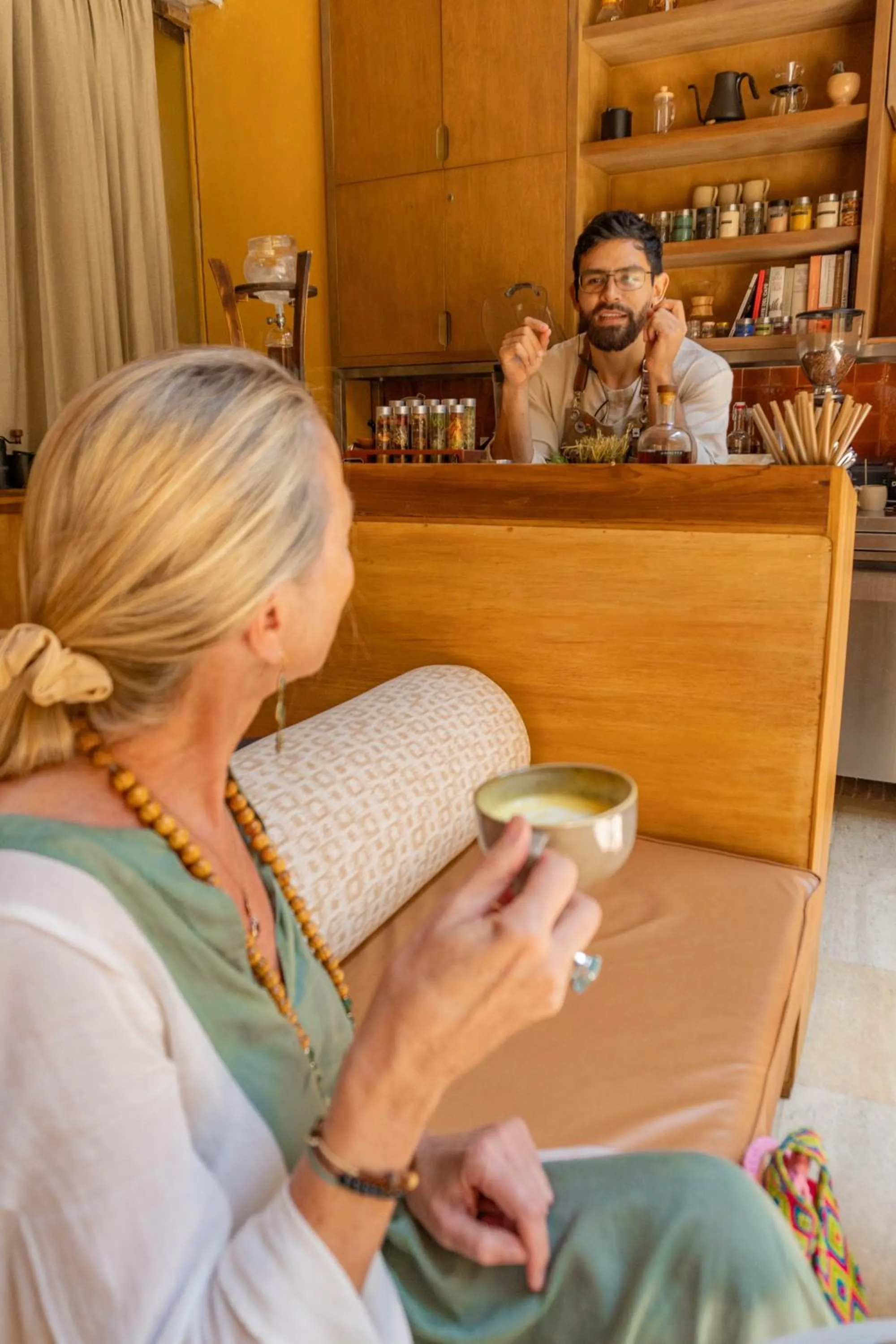 People in Casa Carolina Luxury Wellness Hotel