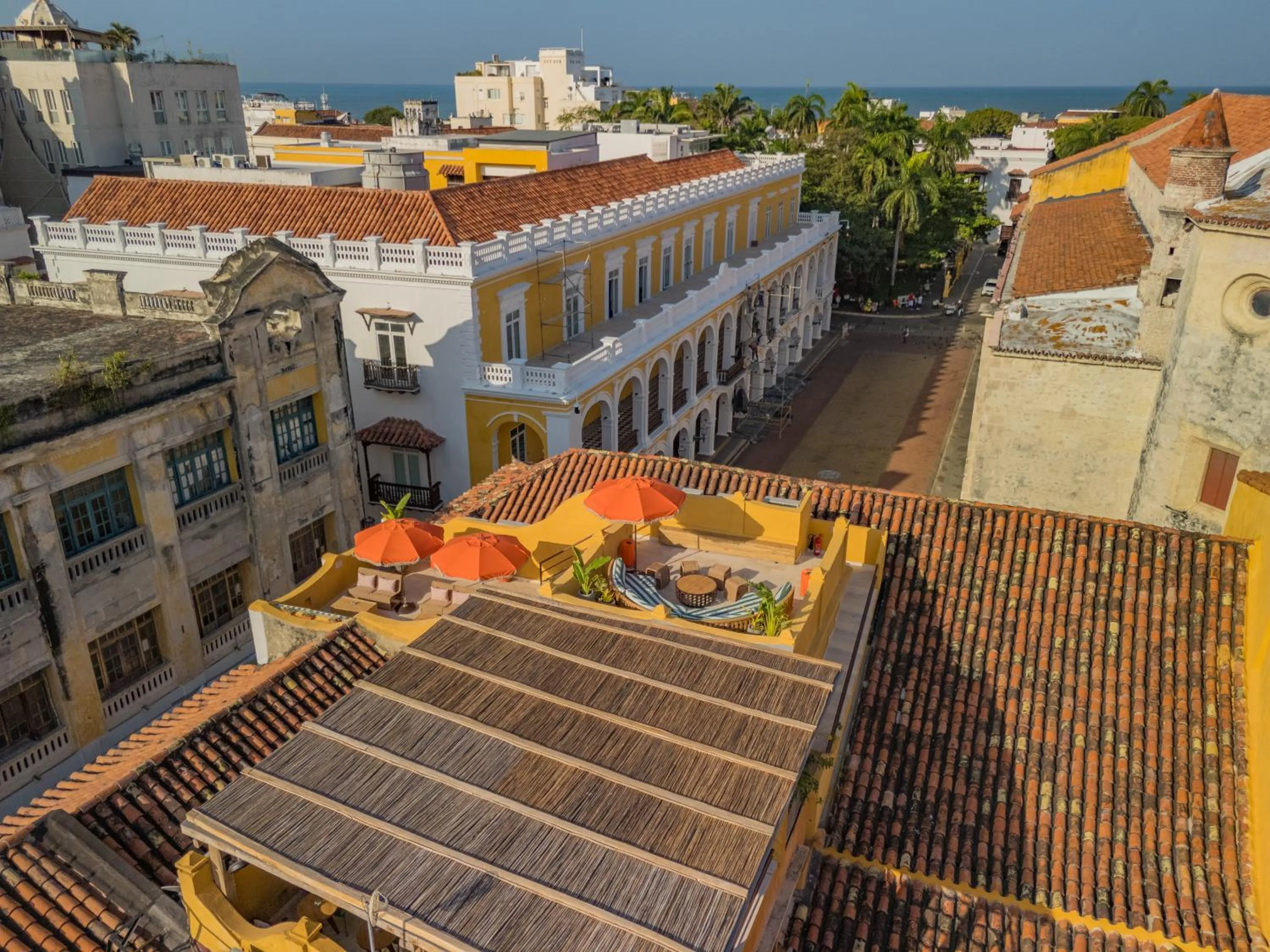 Bird's eye view in Casa Carolina Luxury Wellness Hotel