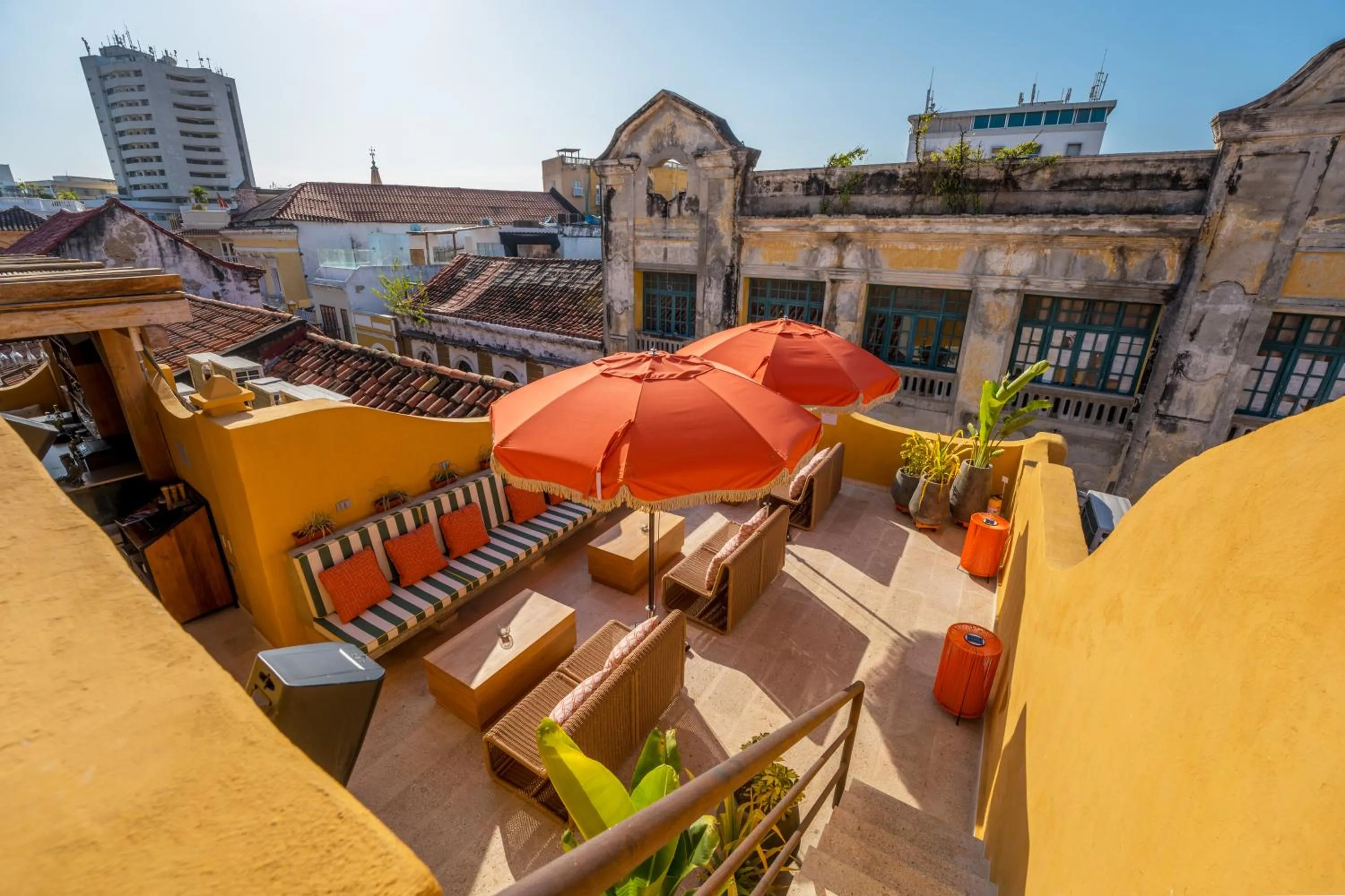 Bird's eye view in Casa Carolina Luxury Wellness Hotel