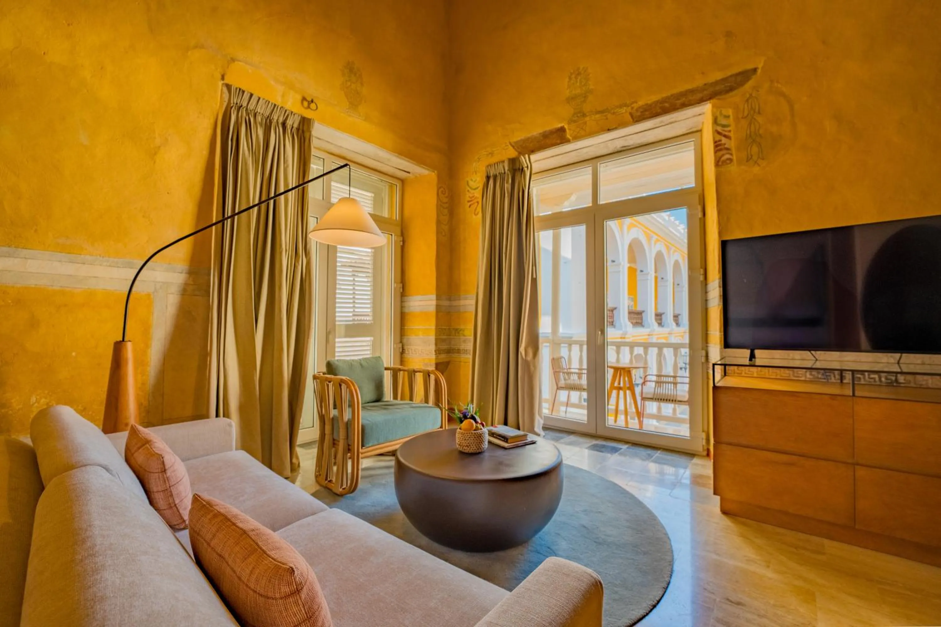 Living room in Casa Carolina Luxury Wellness Hotel