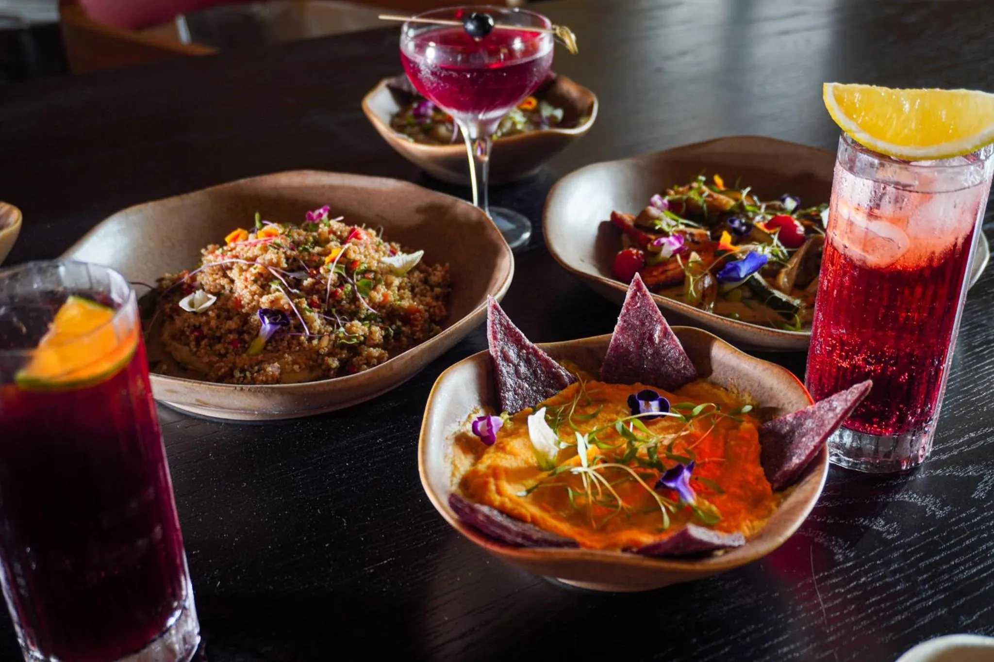 Food and drinks in Casa Carolina Luxury Wellness Hotel