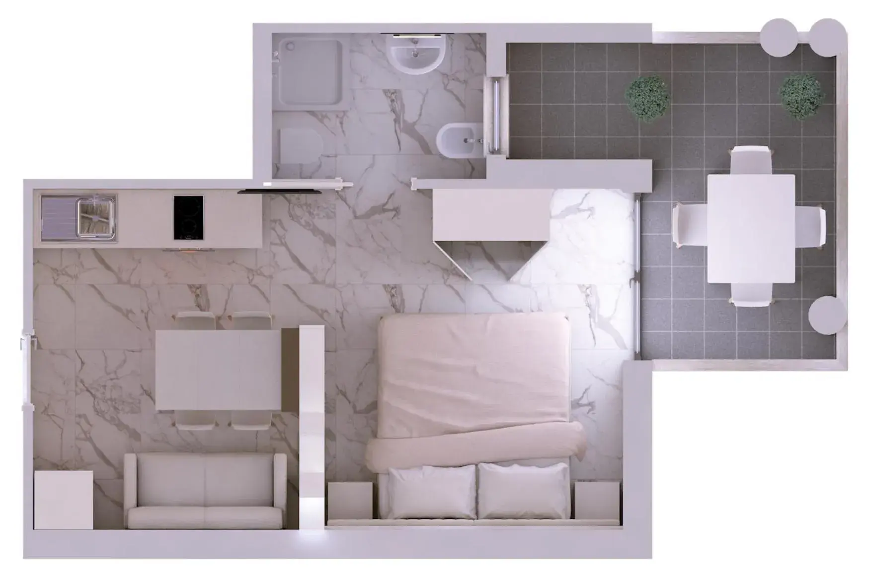 Studio Apartment in Residence Hotel Alba Palace Studio Apartment in Residence Hotel Alba Palace