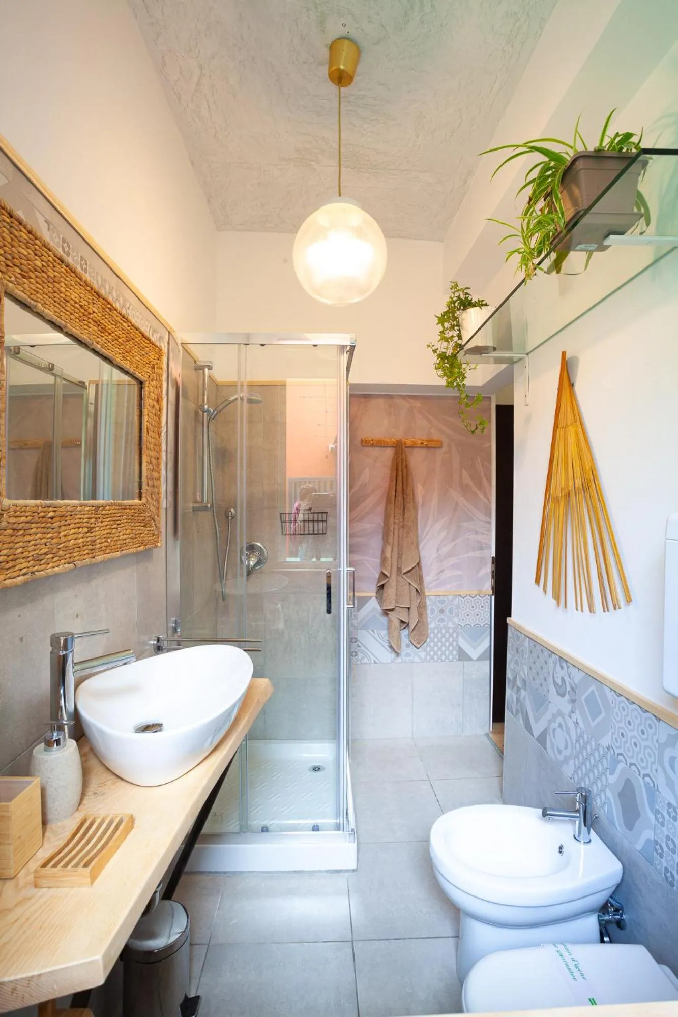 Bathroom in B&B La Volpina