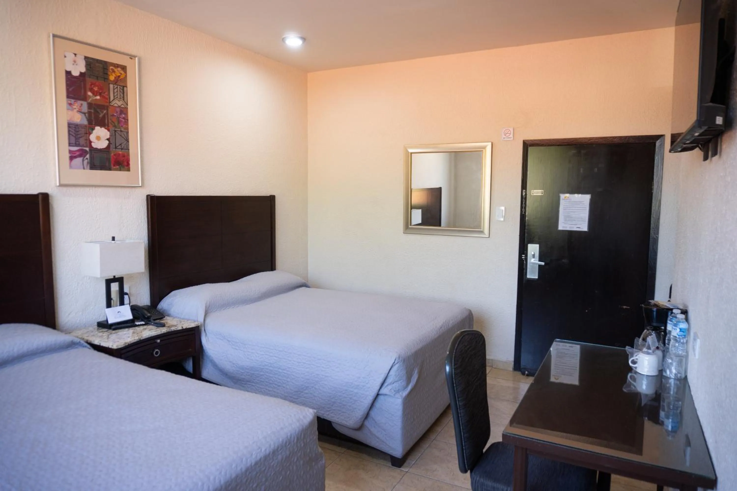 Bed in Hotel America Palacio