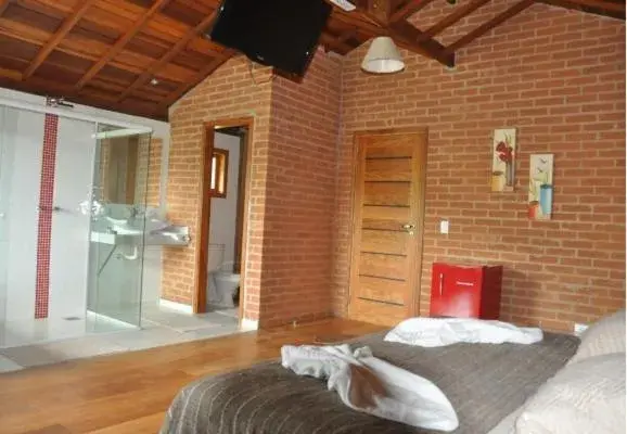 Chalet with Spa Bath (2 Adults) in Pousada Caminho da Mata Chalet with Spa Bath (2 Adults) in Pousada Caminho da Mata