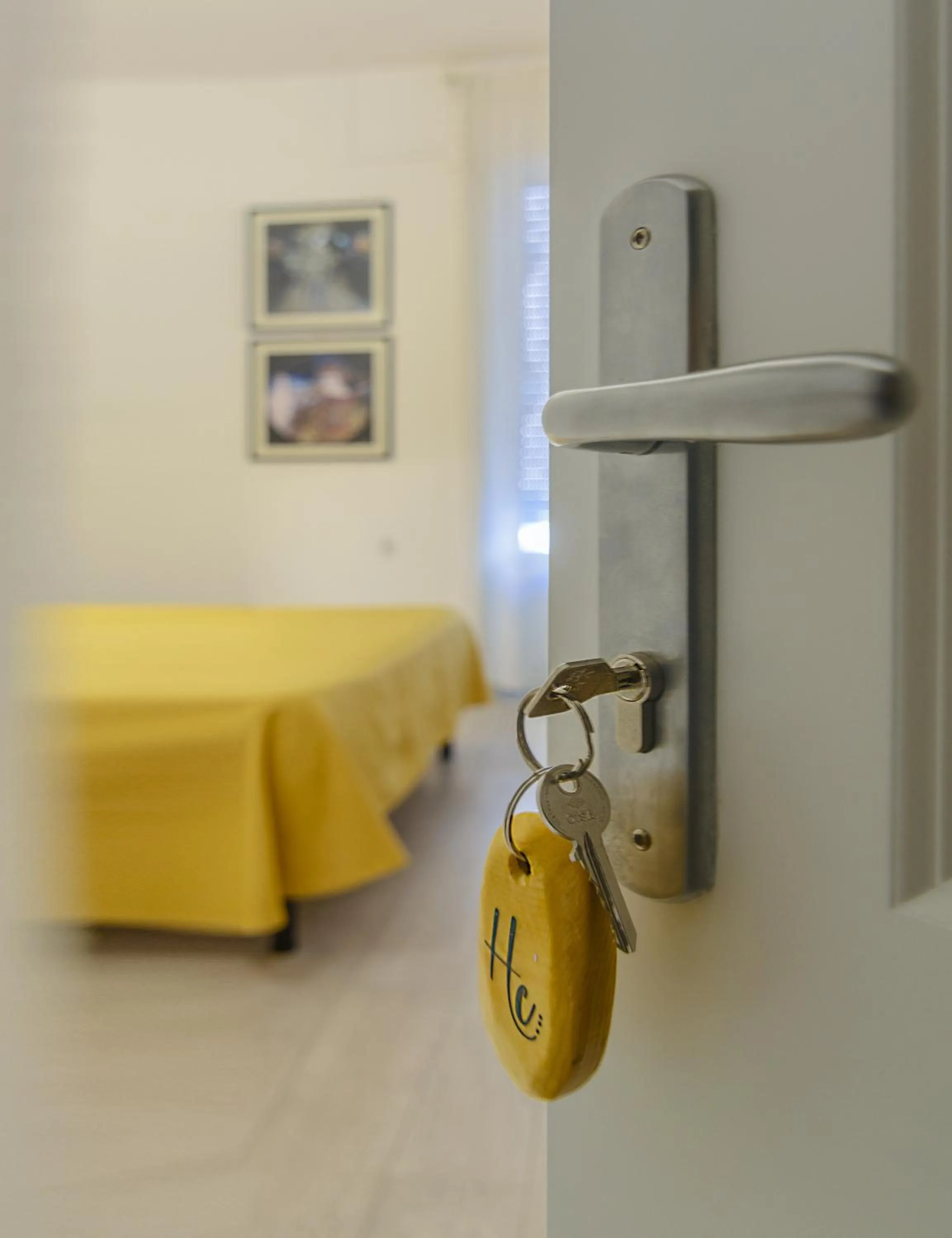Decorative detail, Bed in City Hotel