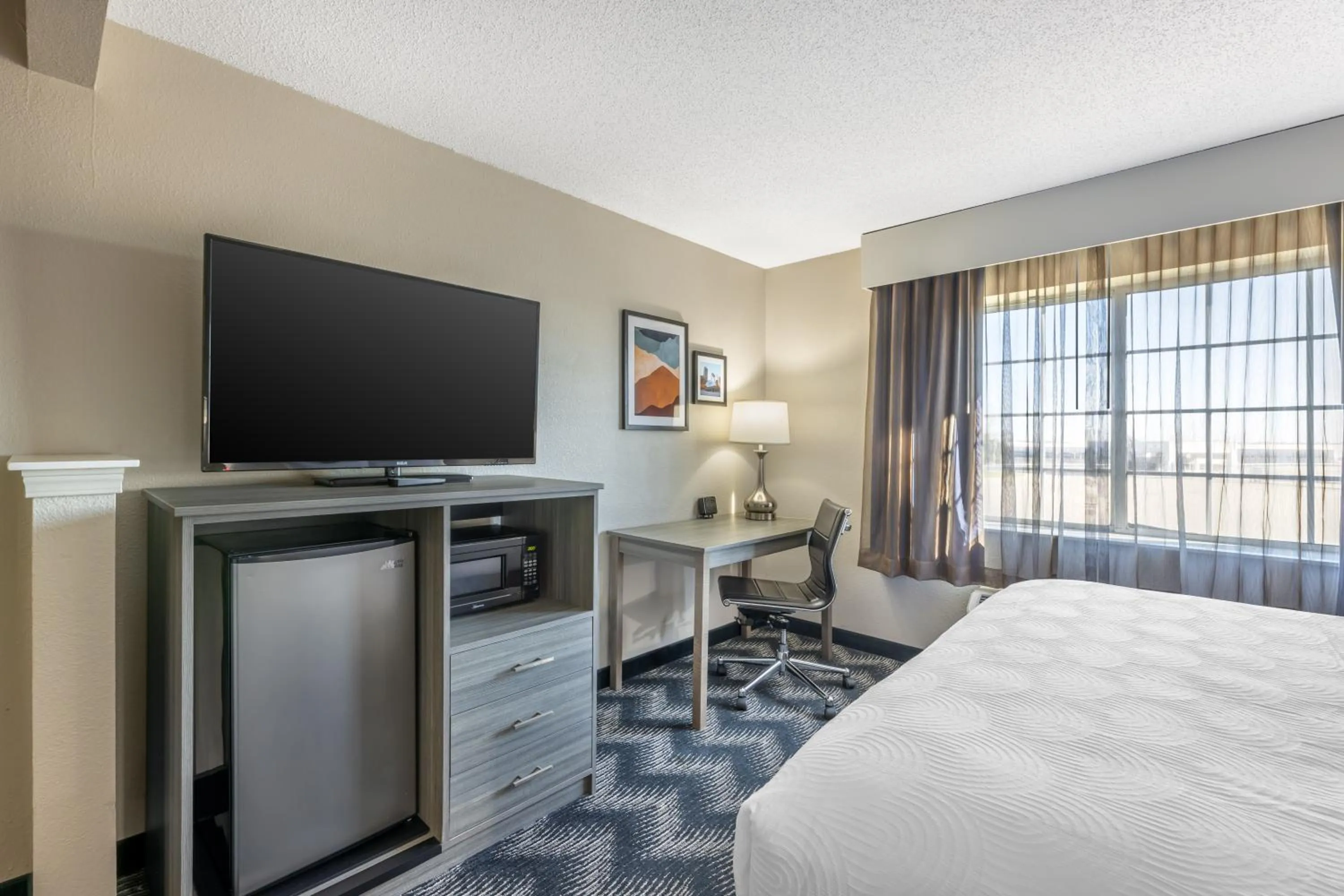 TV and multimedia, Bed in Country Inn & Suites by Radisson Bolingbrook, I-55