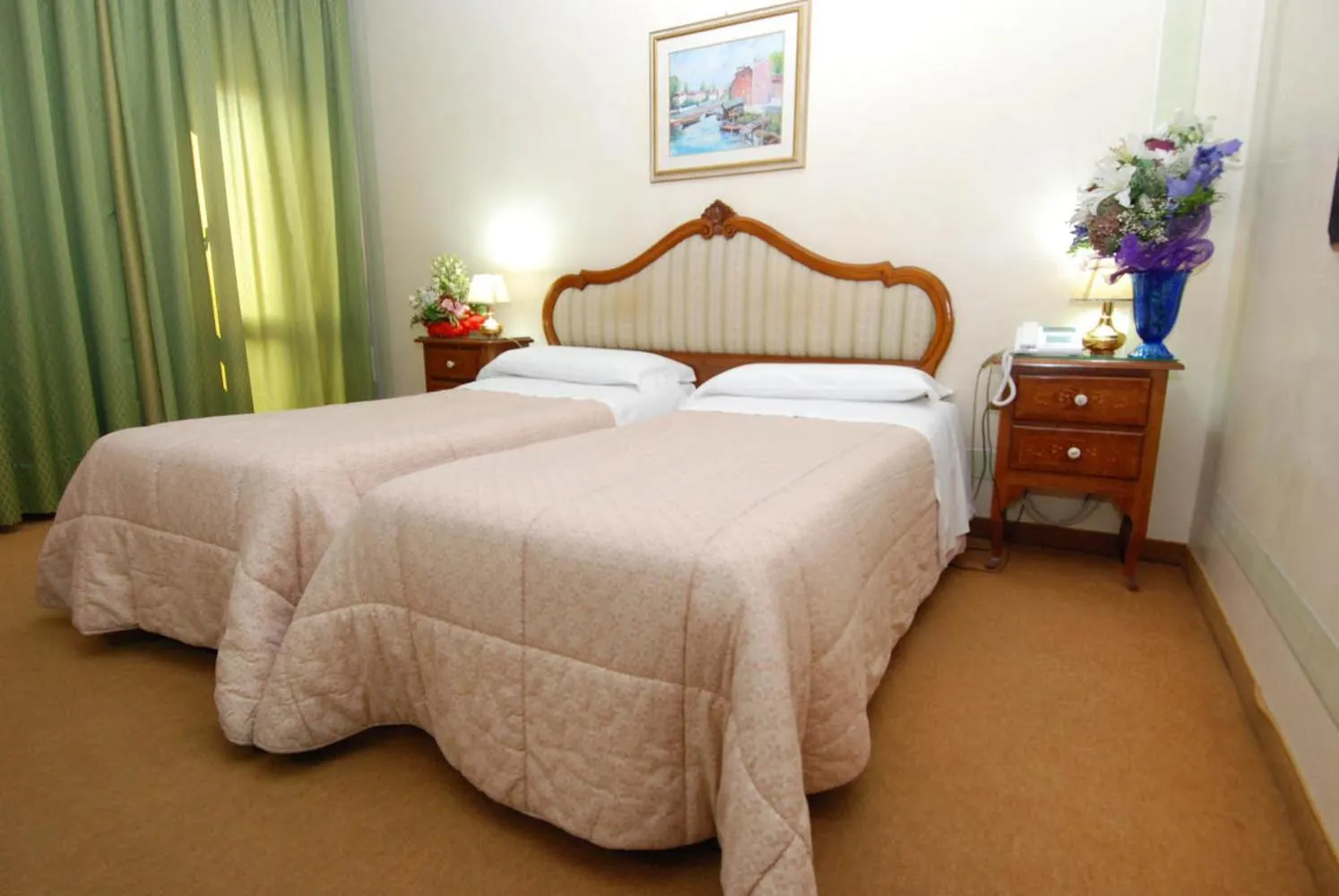 Bed in Hotel Il Burchiello