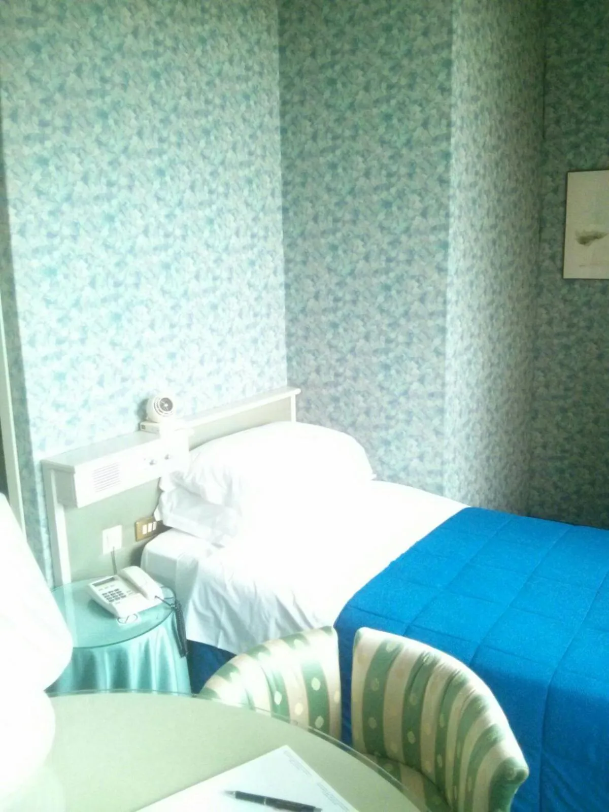 Decorative detail, Bed in Hotel Il Burchiello