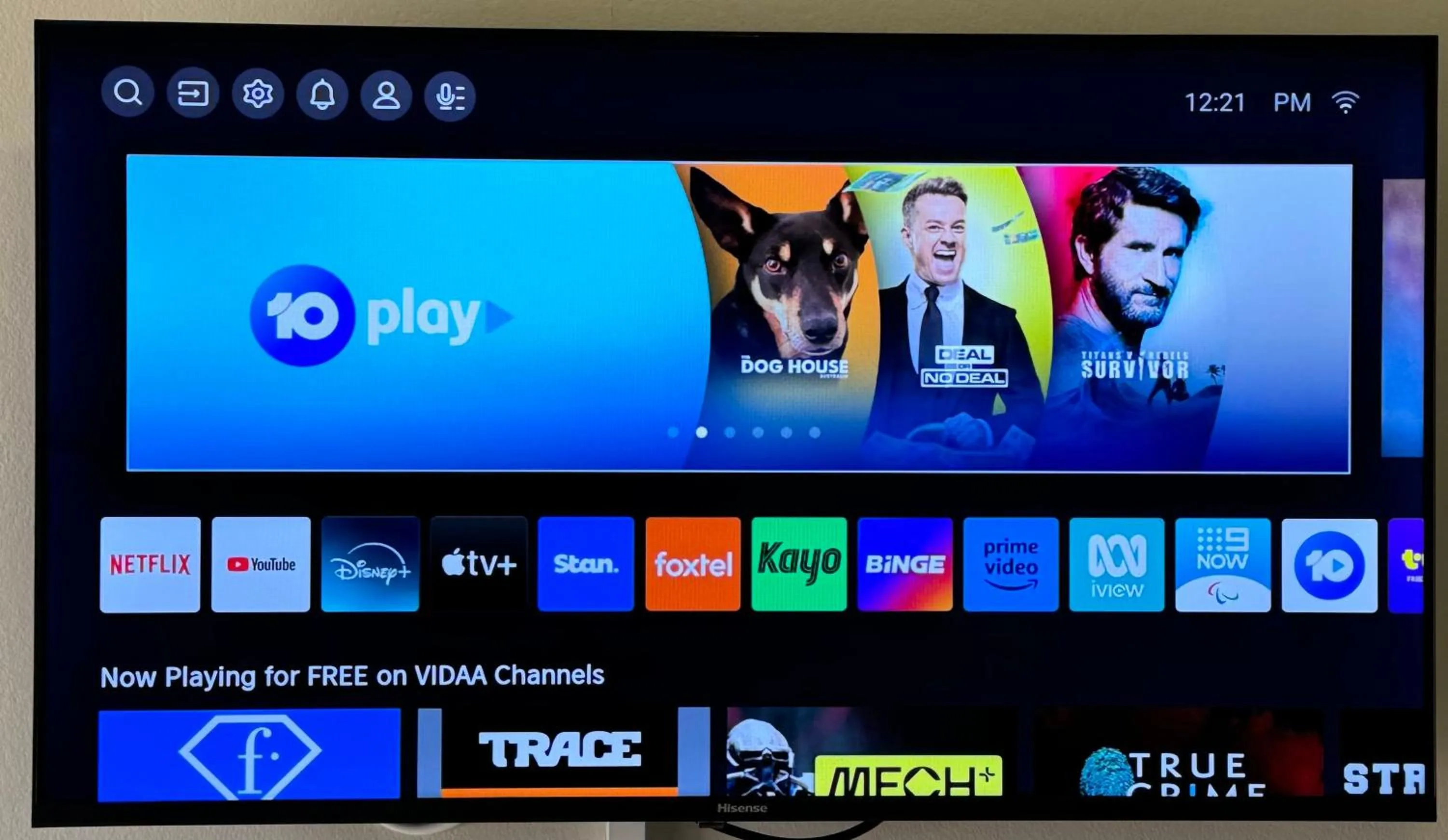 TV and multimedia in Golfview Motor Inn