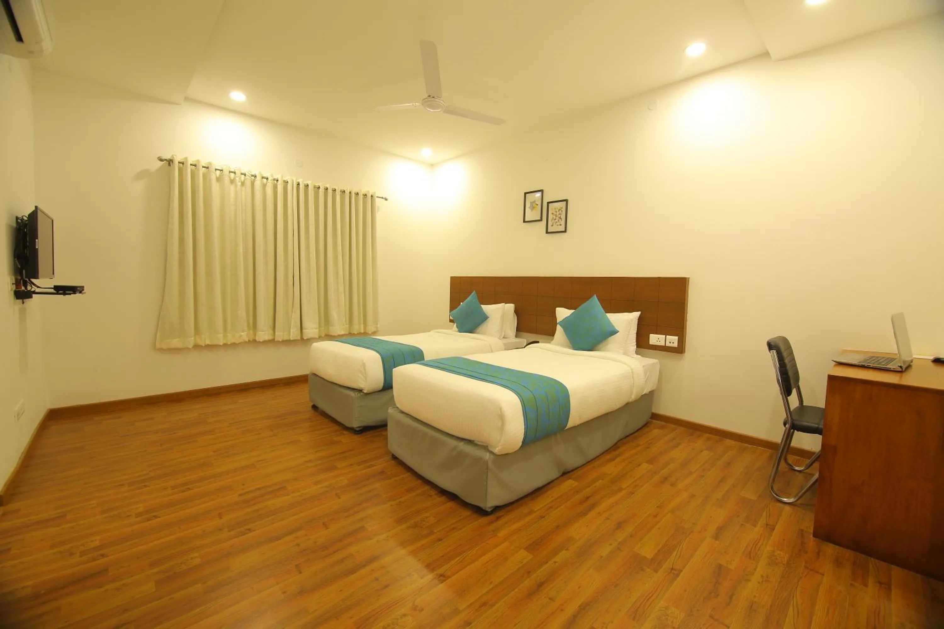 Bed in Aptly Premium Serviced Apartments - A BRAND UNIT OF SKYLA