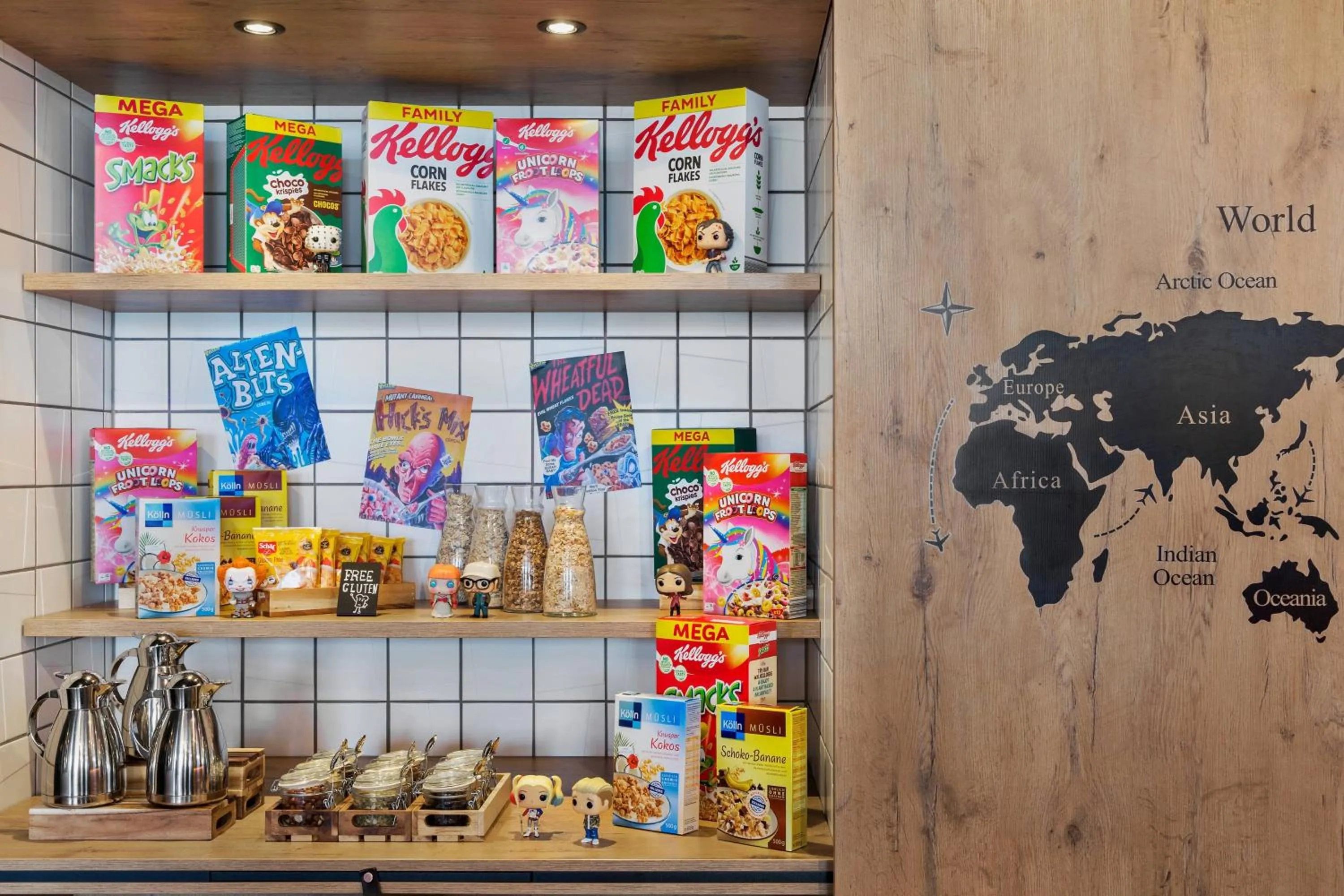 Breakfast in Moxy Frankfurt Airport Kelsterbach