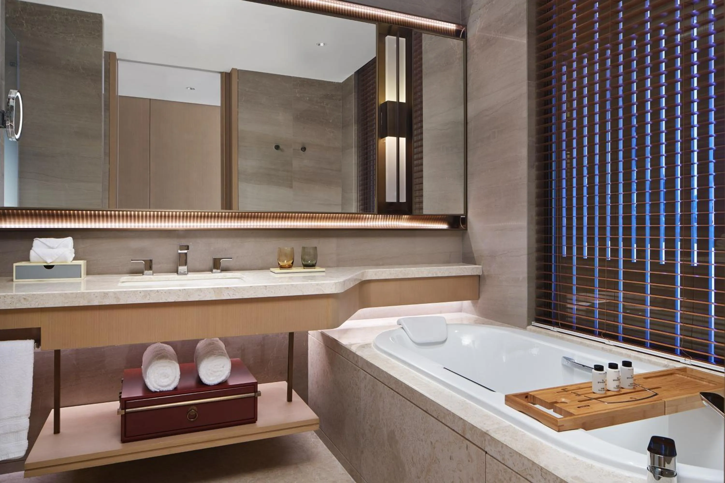 Bathroom in Sheraton Yunfu Xinxing Hotel