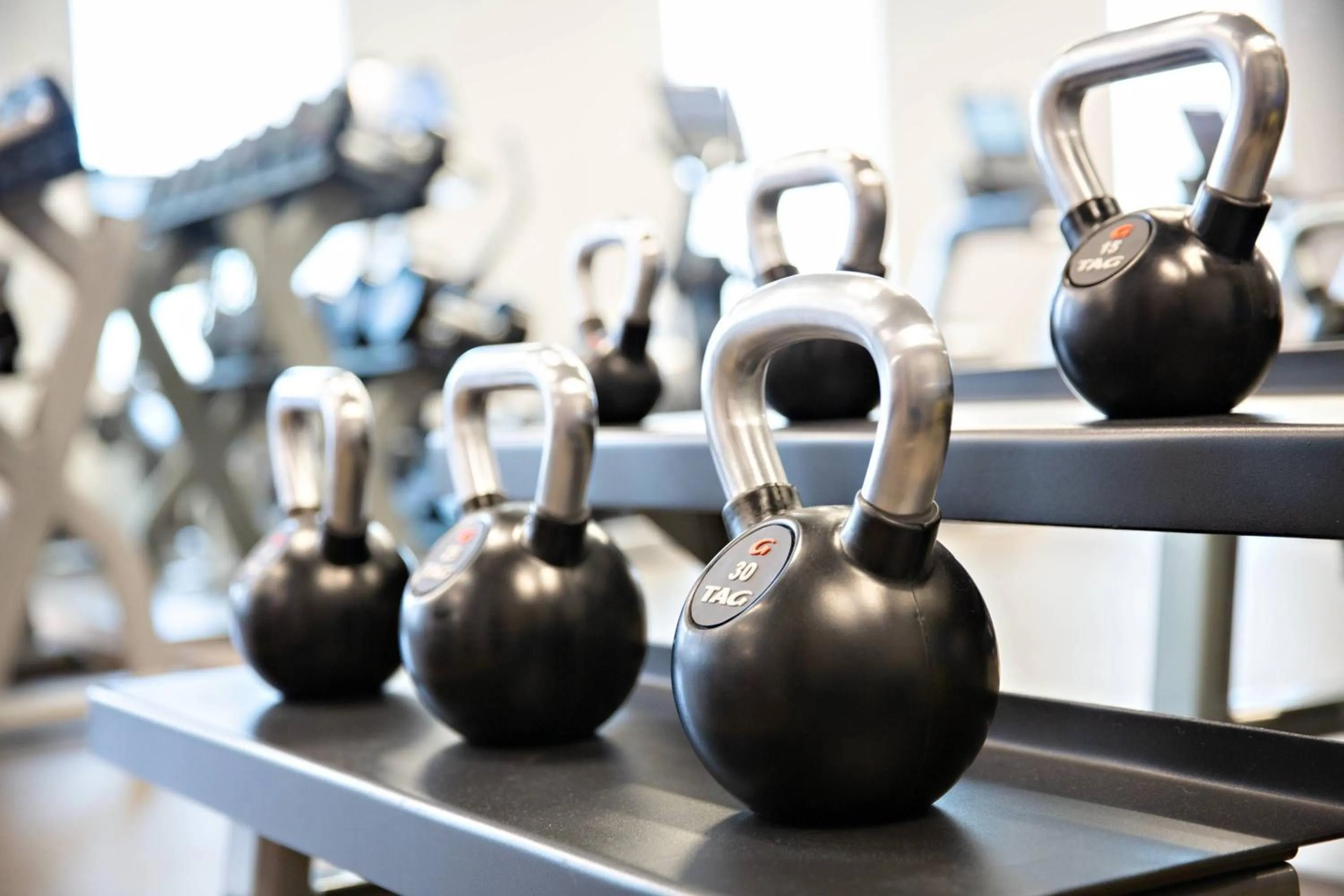 Fitness centre/facilities in AC Hotel by Marriott Grand Rapids Downtown