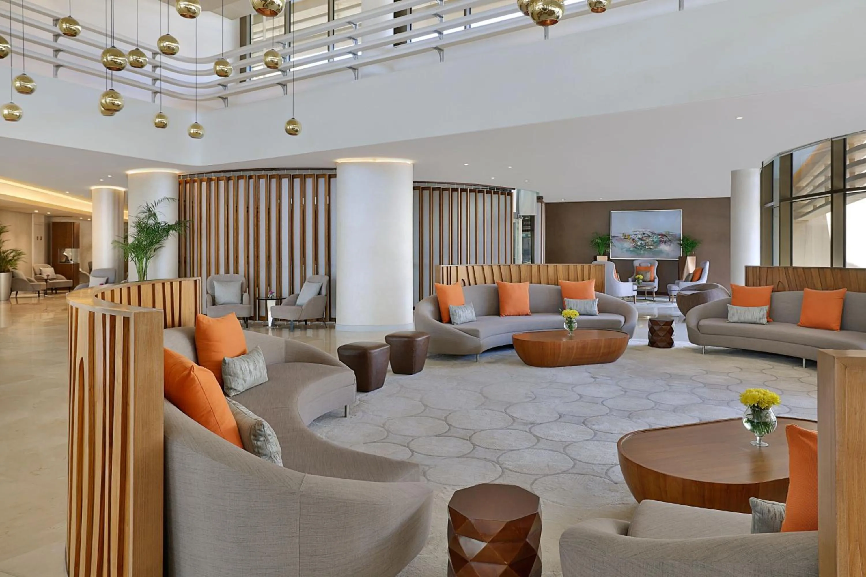 Lobby or reception in Marriott Riyadh Diplomatic Quarter
