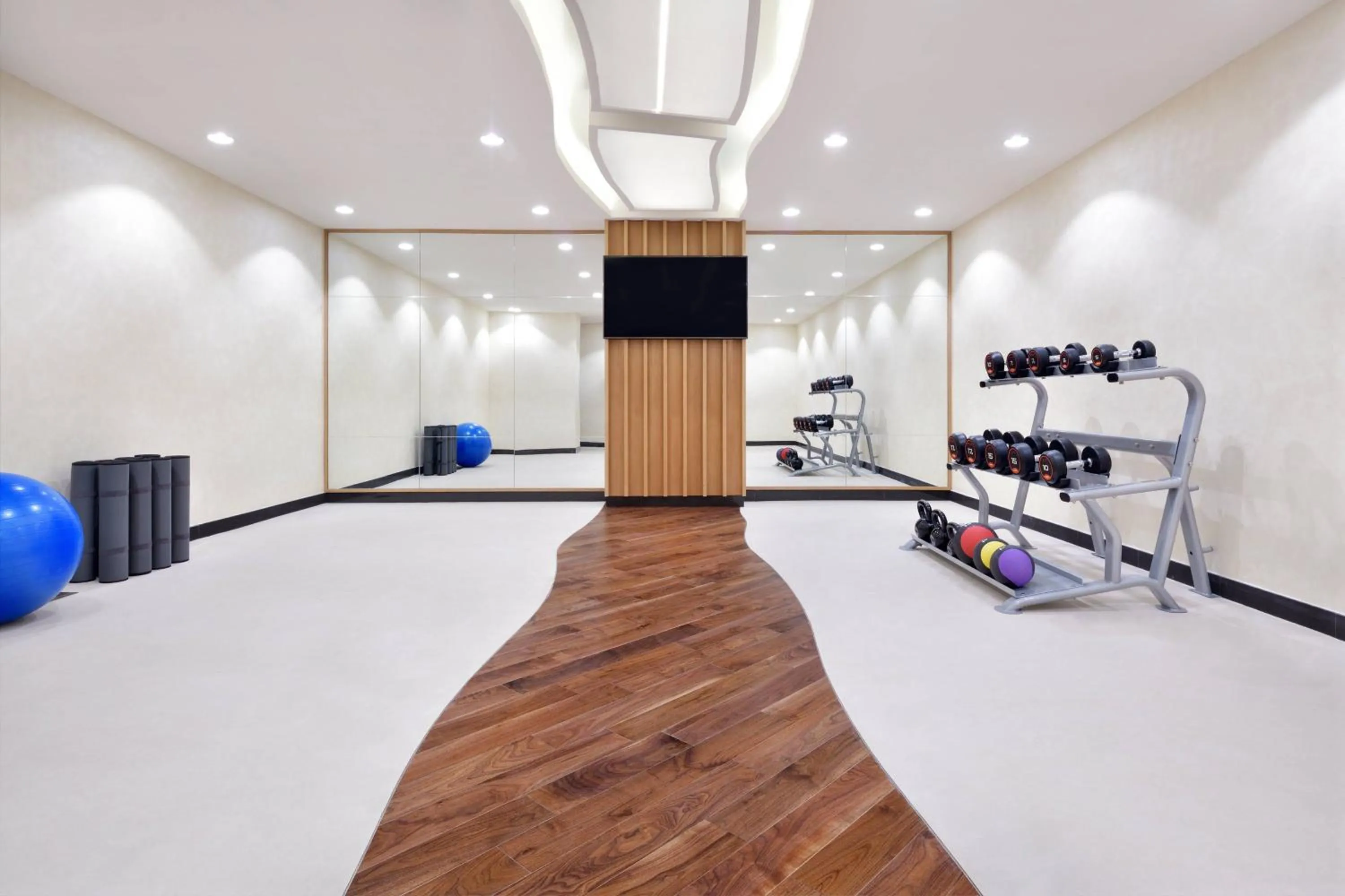 Fitness centre/facilities in Marriott Riyadh Diplomatic Quarter