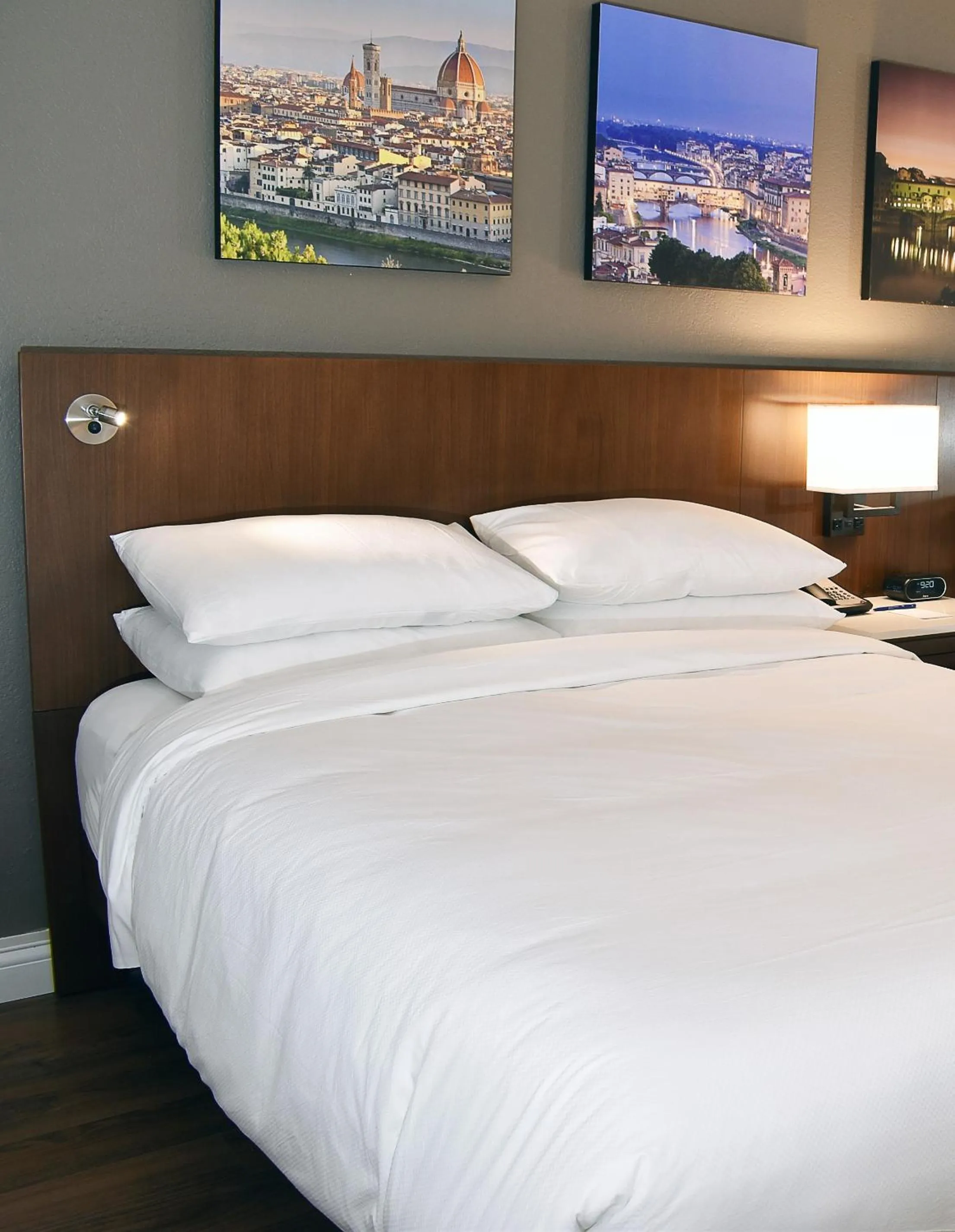 Bed in Delta Hotels by Marriott Indianapolis East