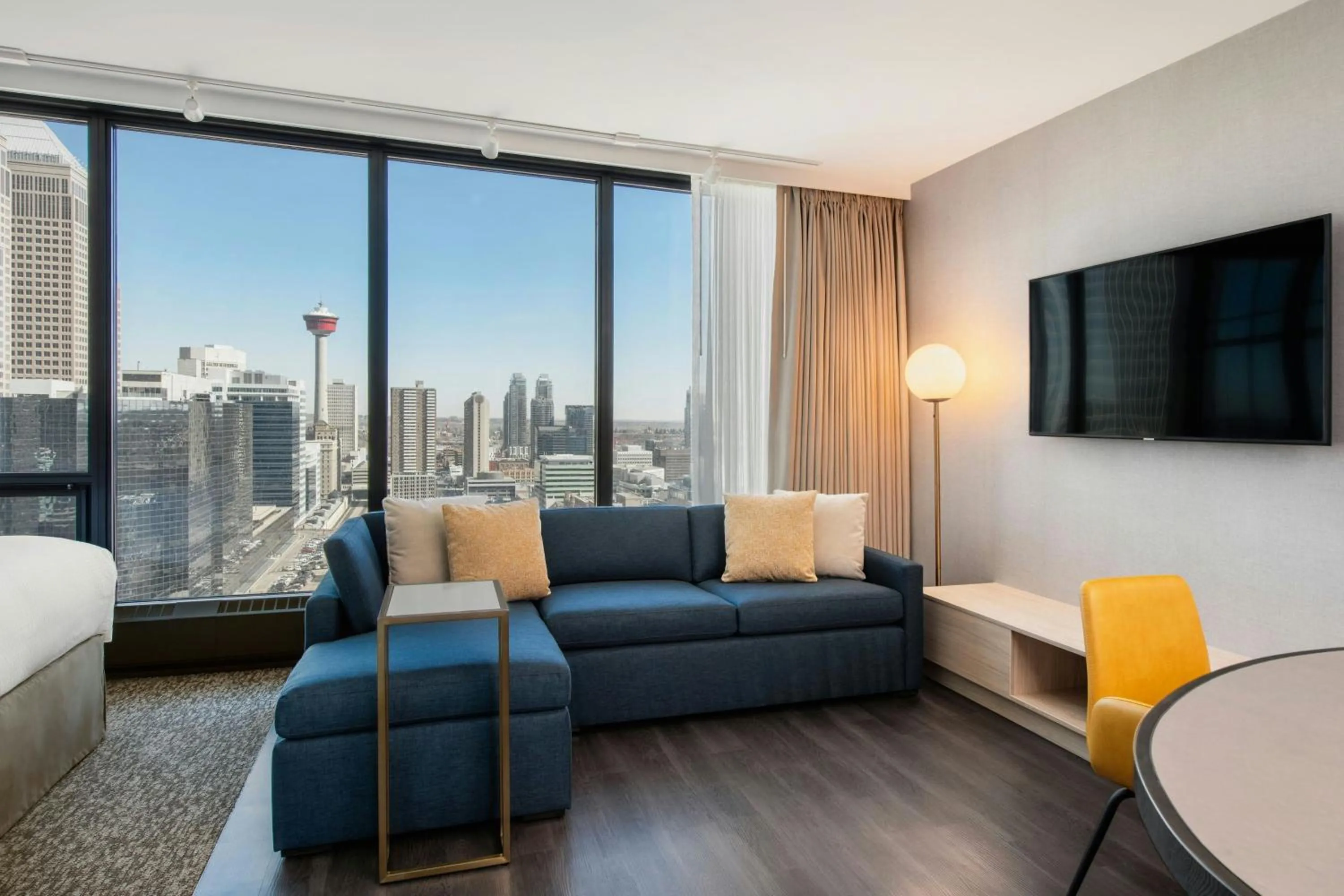 Living room in Residence Inn by Marriott Calgary Downtown/Beltline District