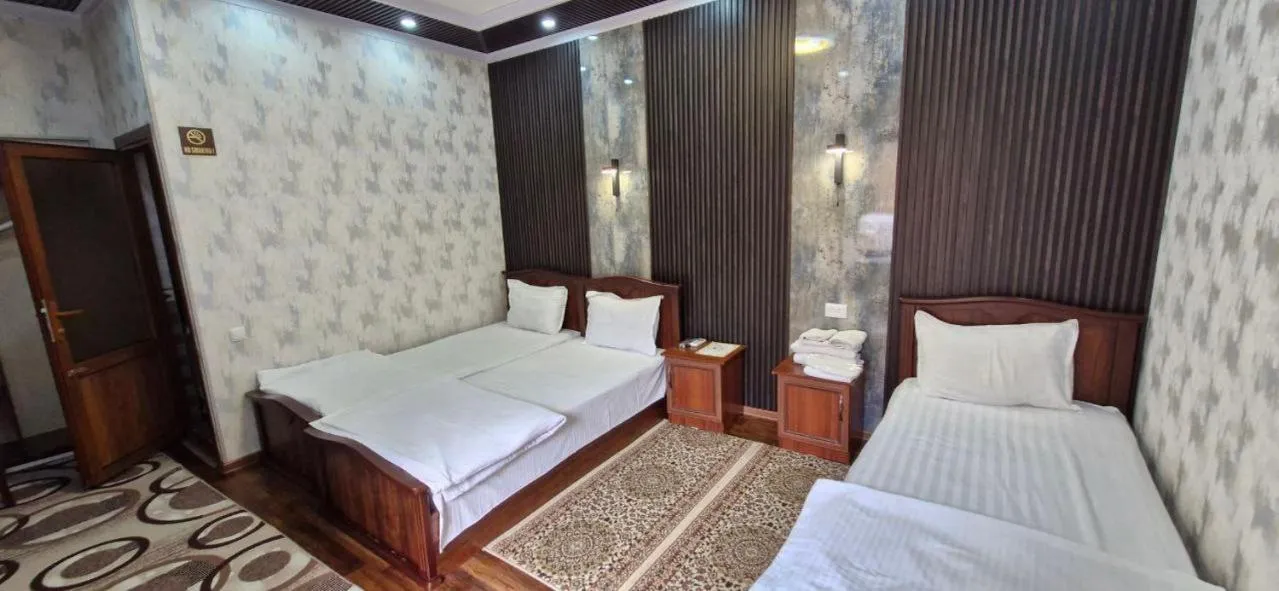 Photo of the whole room, Bed in Sherxan Hotel