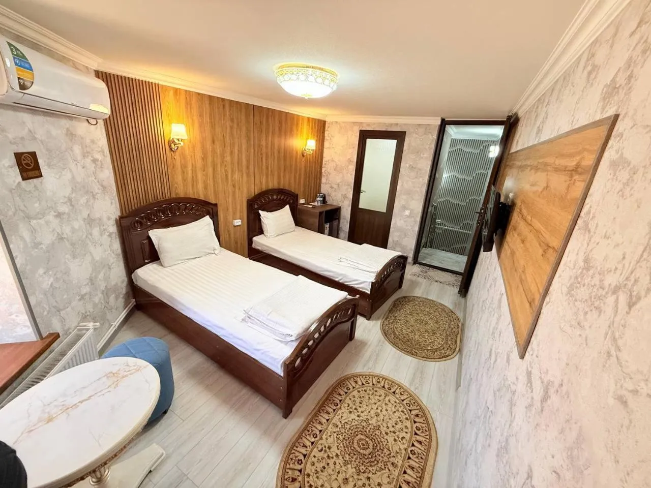 Photo of the whole room, Bed in Sherxan Hotel