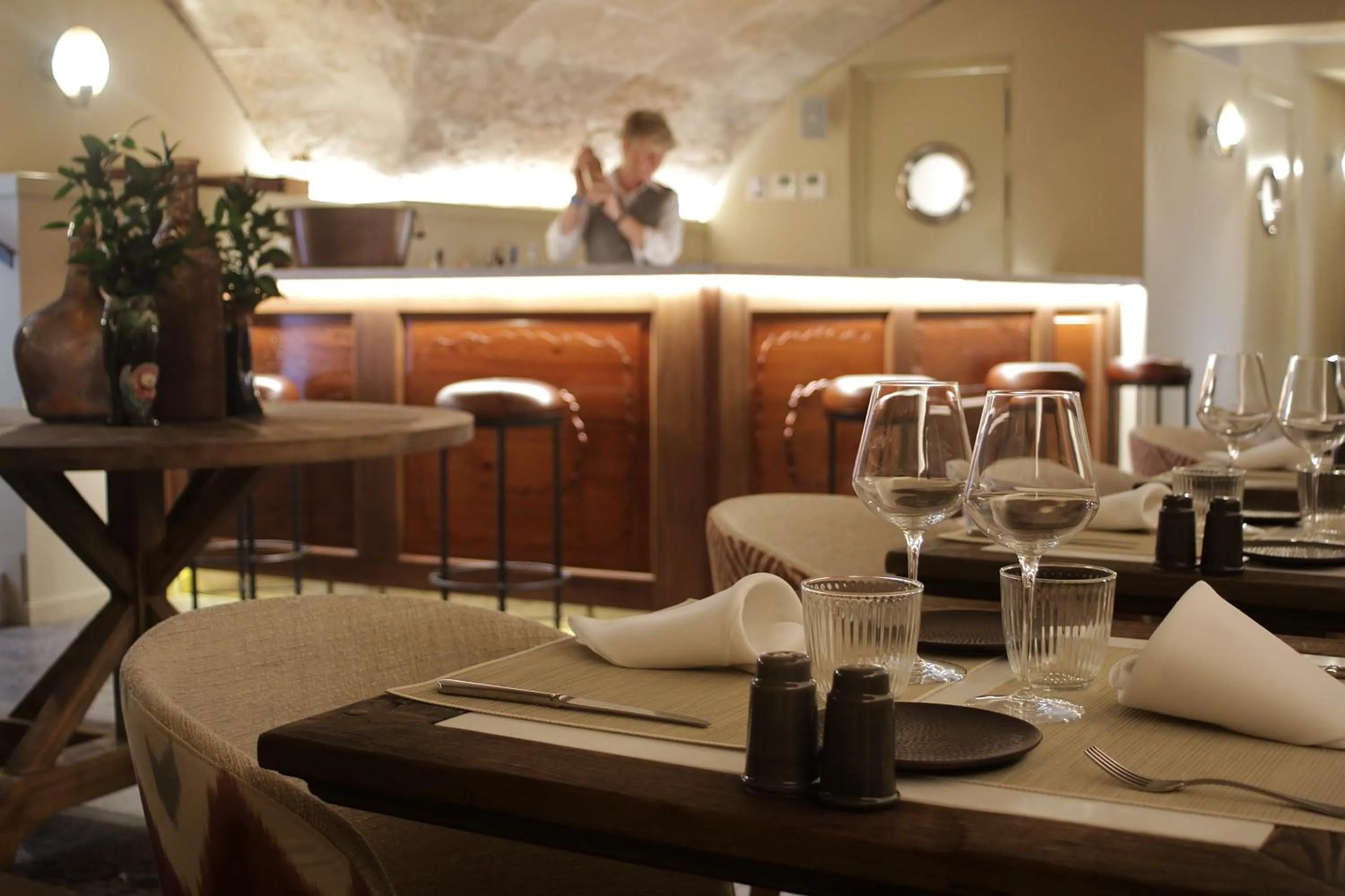 Restaurant/places to eat in Hotel Antigua Palma - Casa Noble