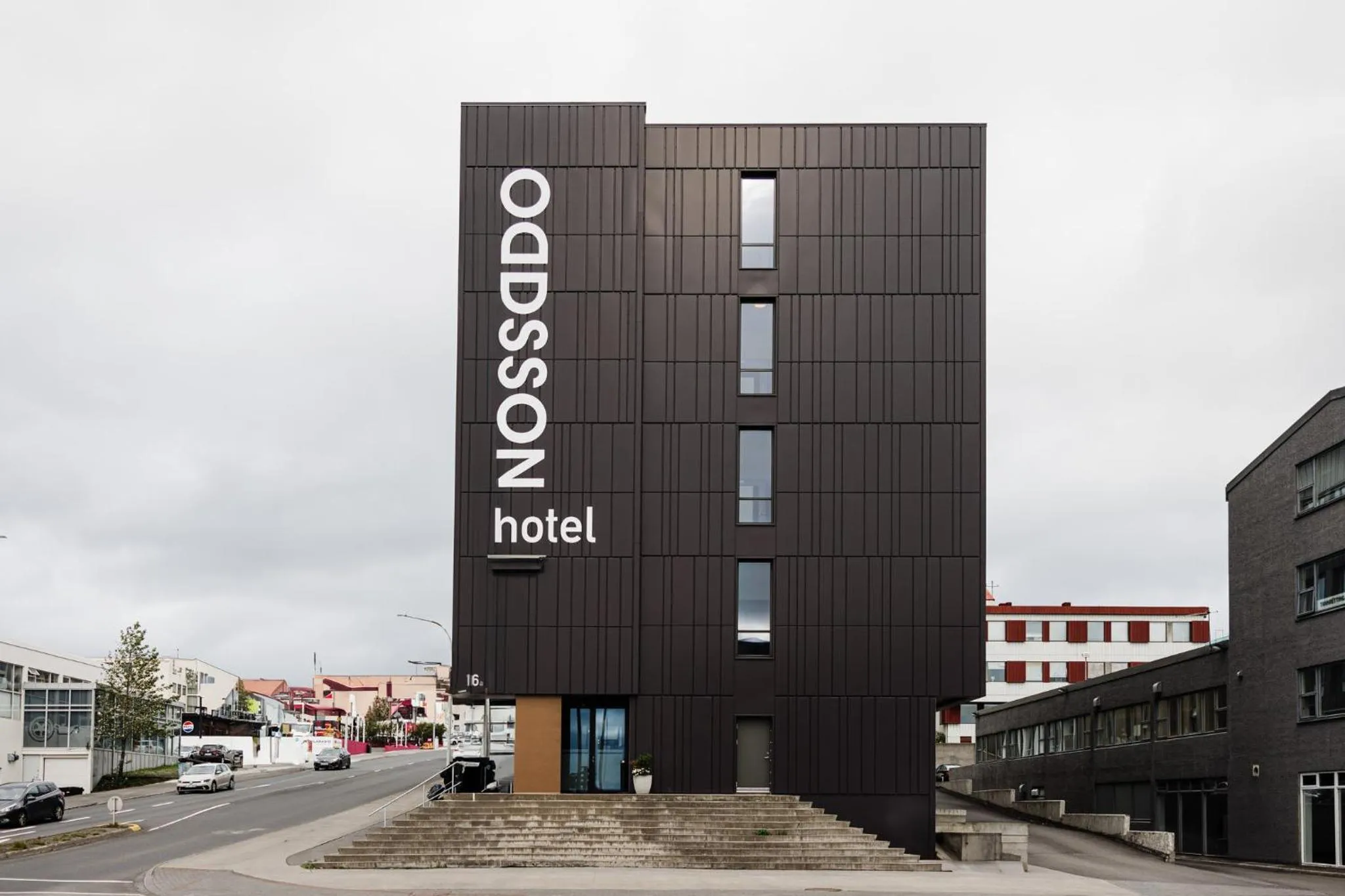 Facade/entrance in ODDSSON Midtown Hotel
