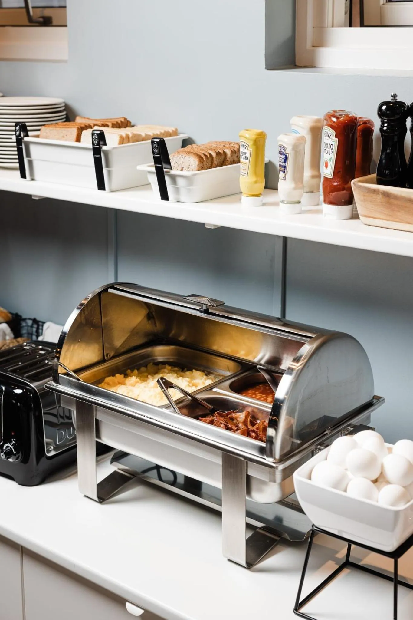 Buffet breakfast in ODDSSON Midtown Hotel