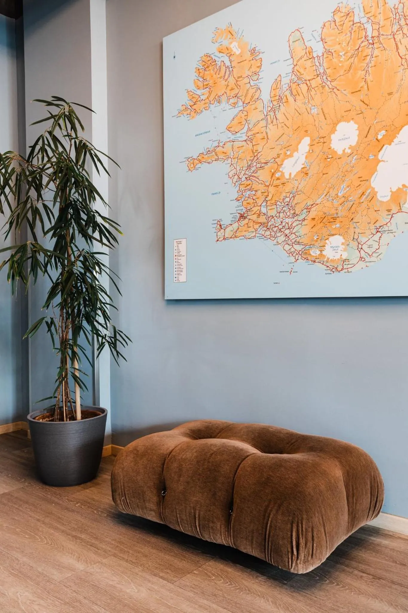 Decorative detail in ODDSSON Midtown Hotel