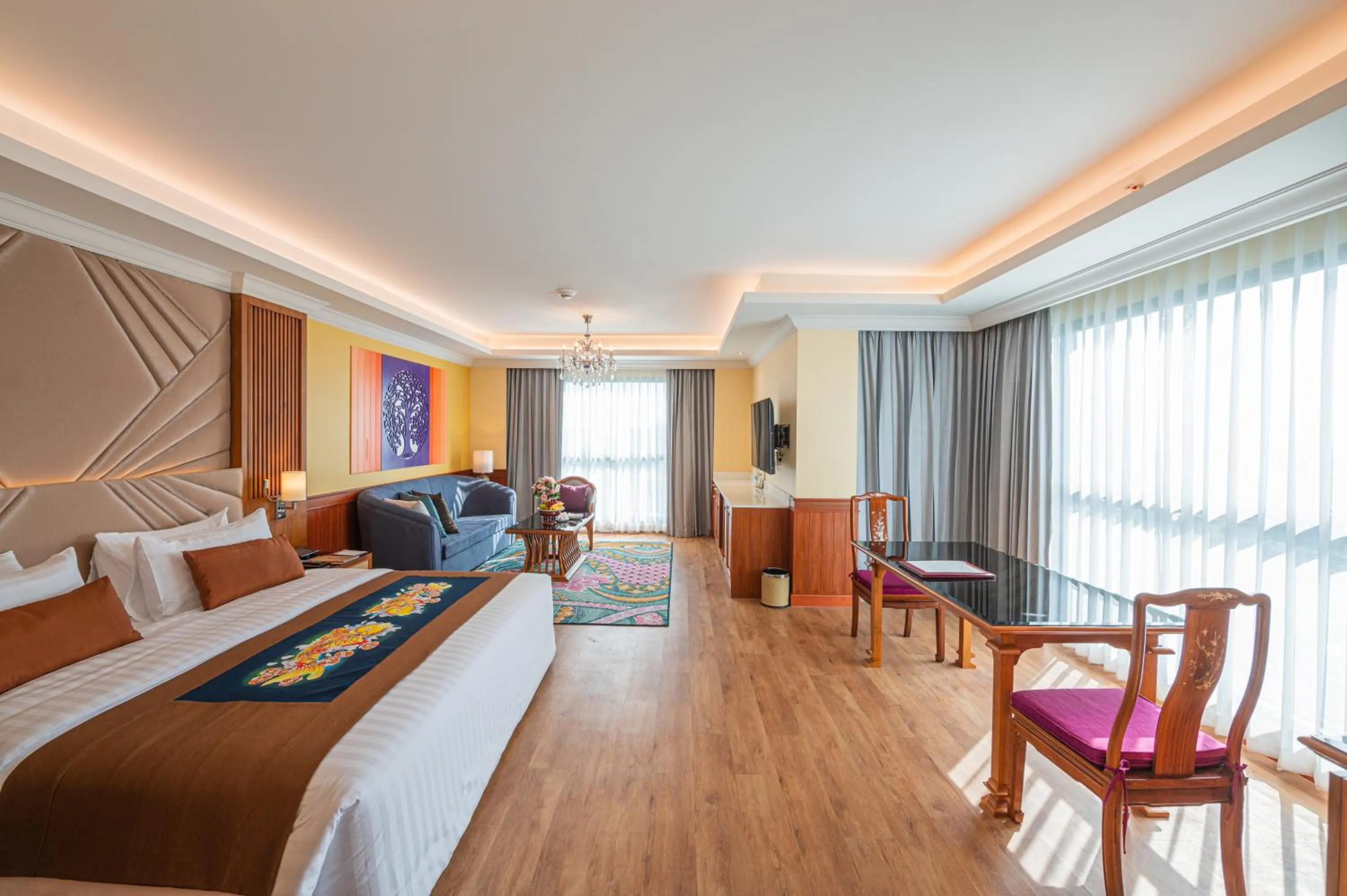 Bedroom in The Empress Premier Chiang Mai