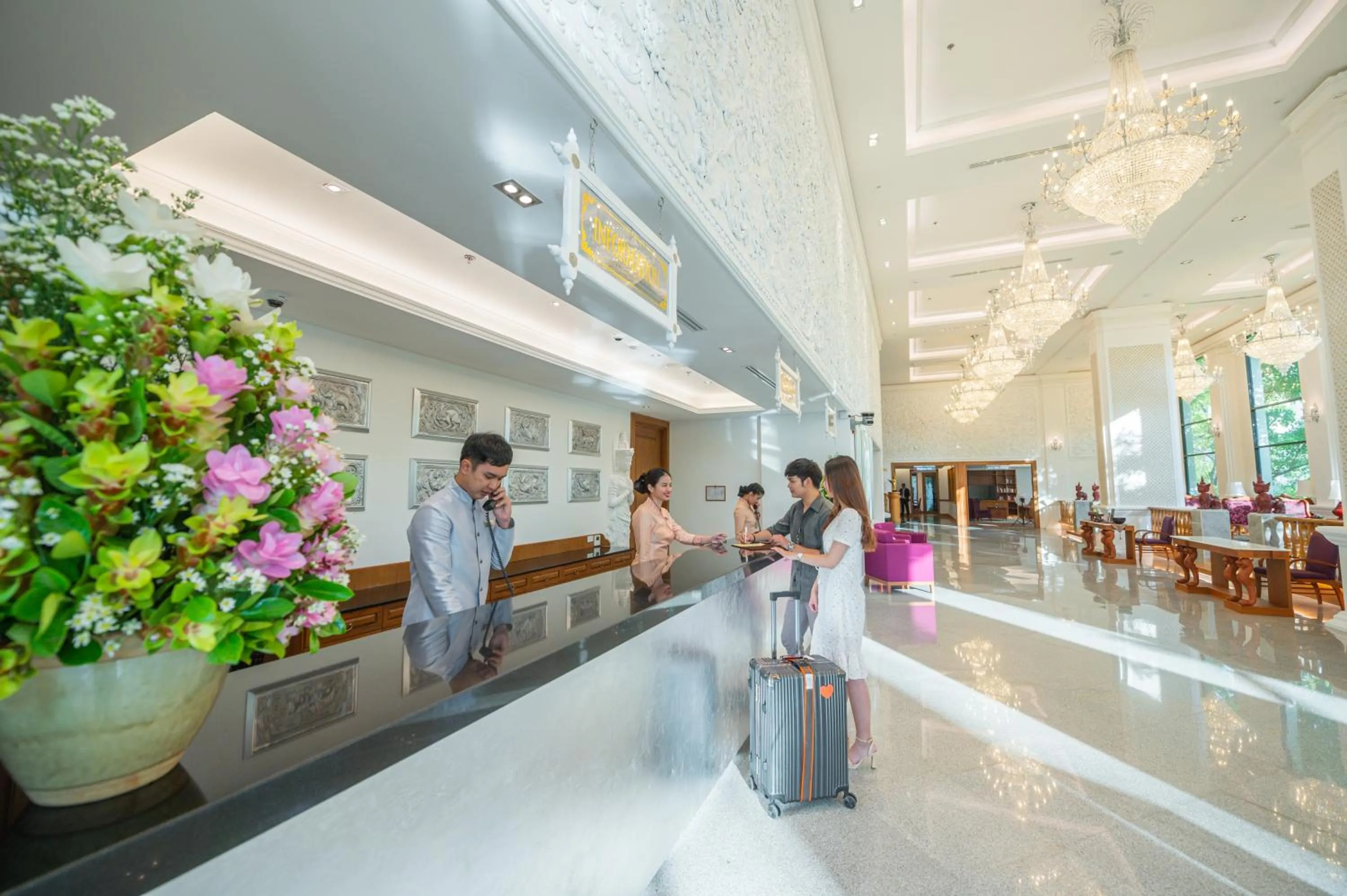 Lobby or reception in The Empress Premier Chiang Mai