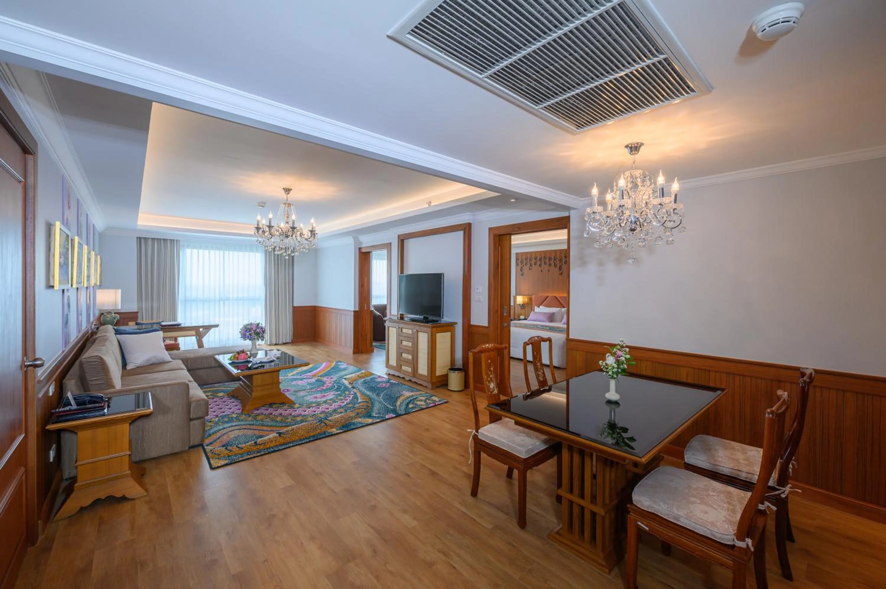 Dining area in The Empress Premier Chiang Mai