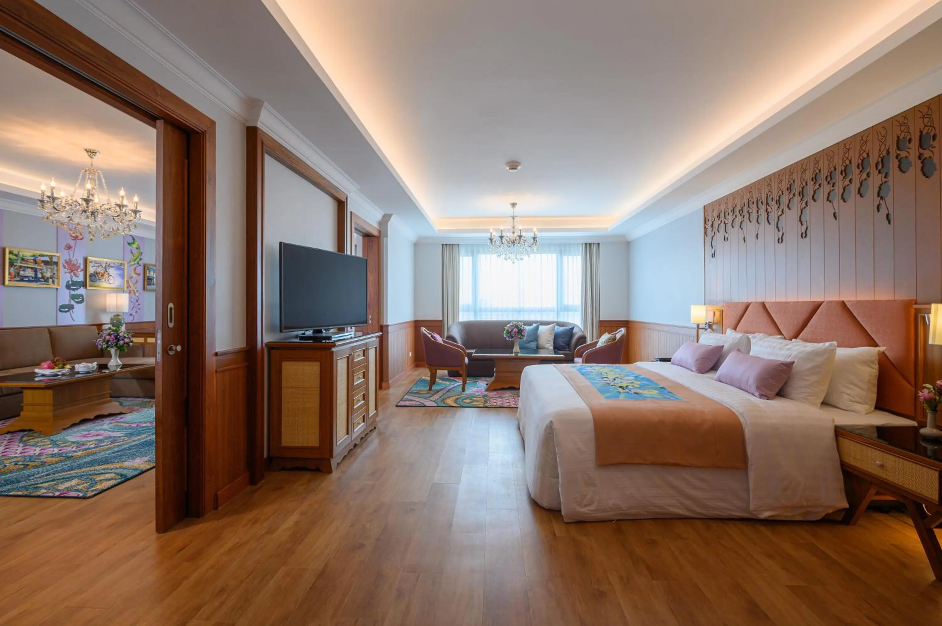 Bedroom, Bed in The Empress Premier Chiang Mai